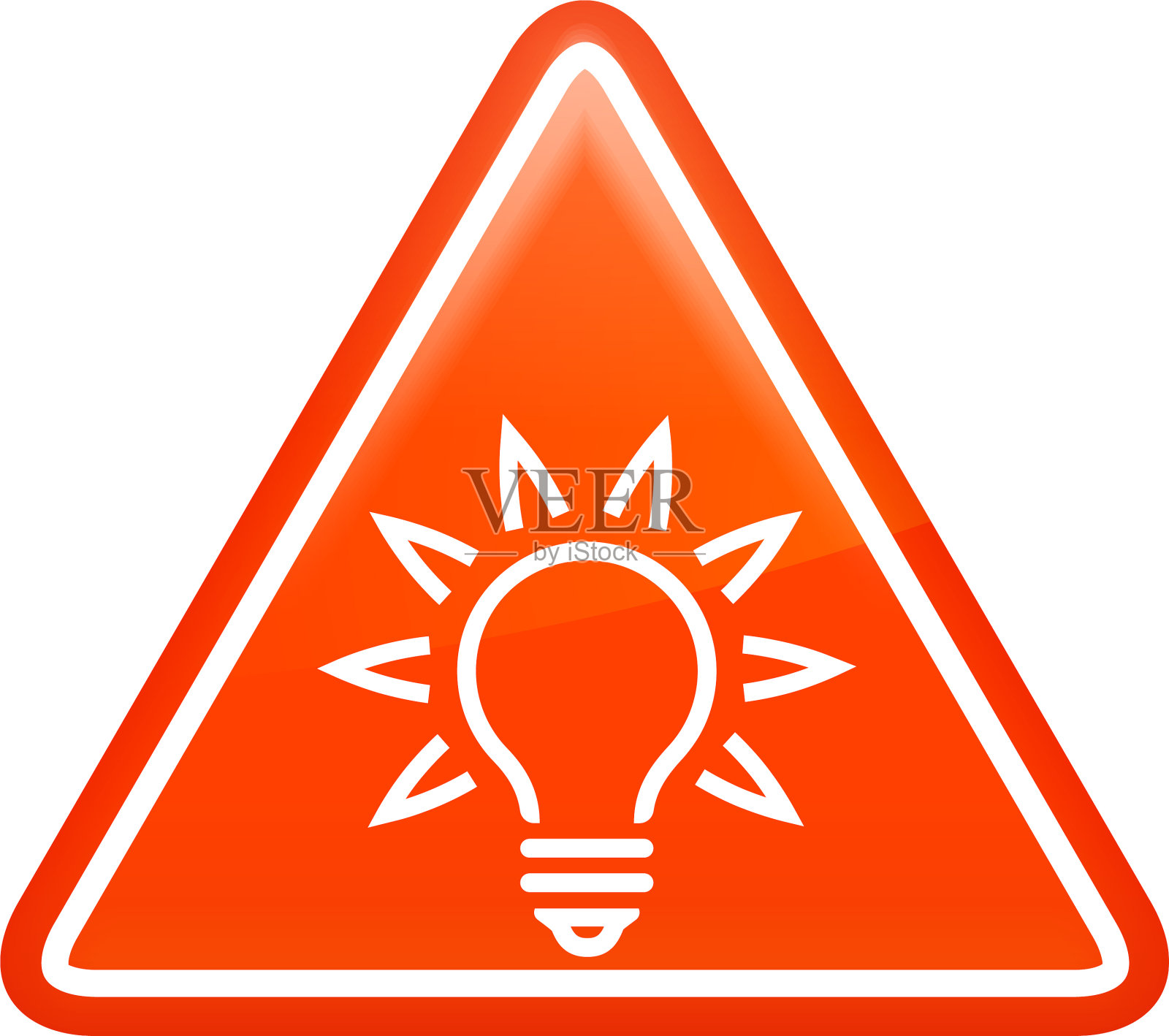 电动灯泡图标插画图片素材