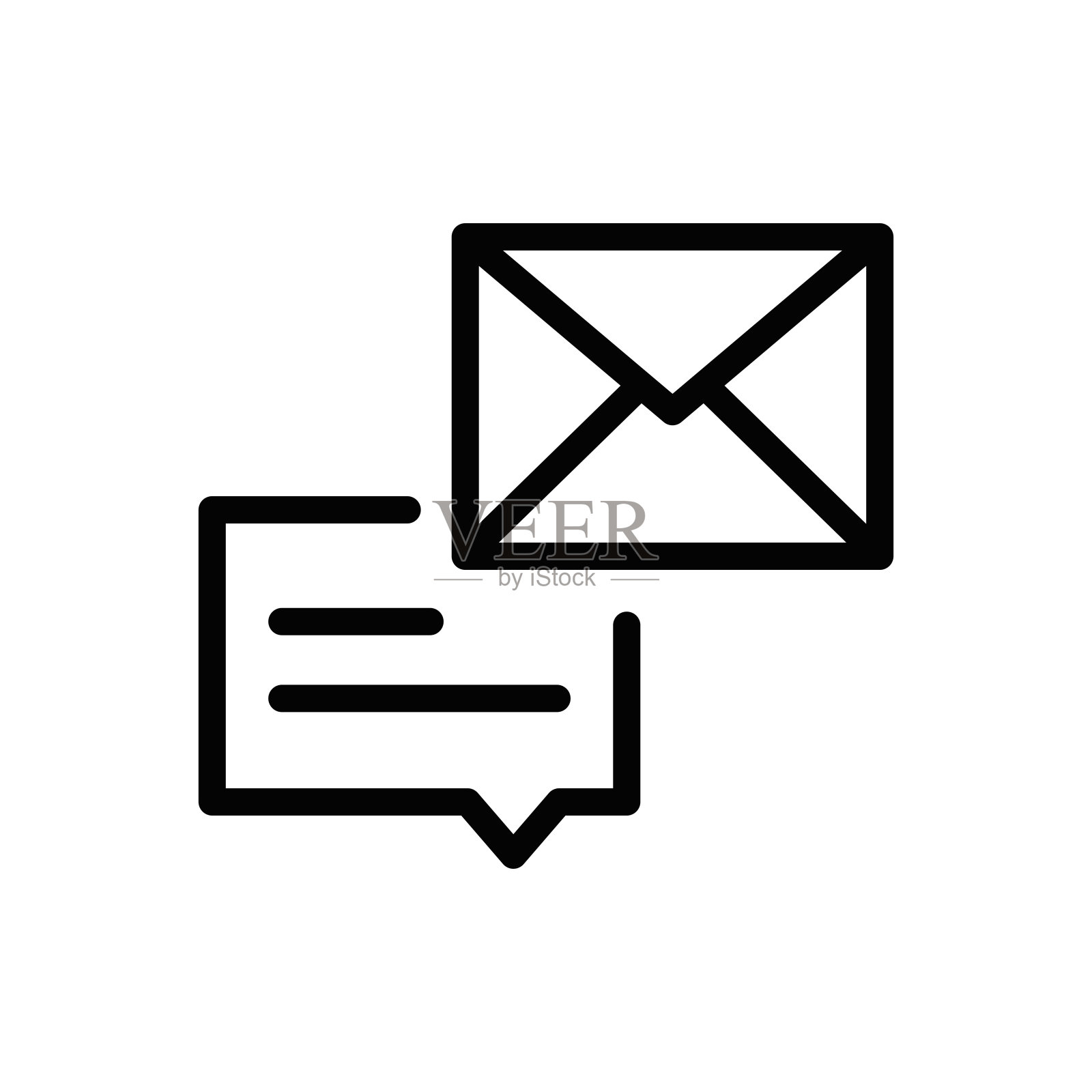 通信线图标图标素材