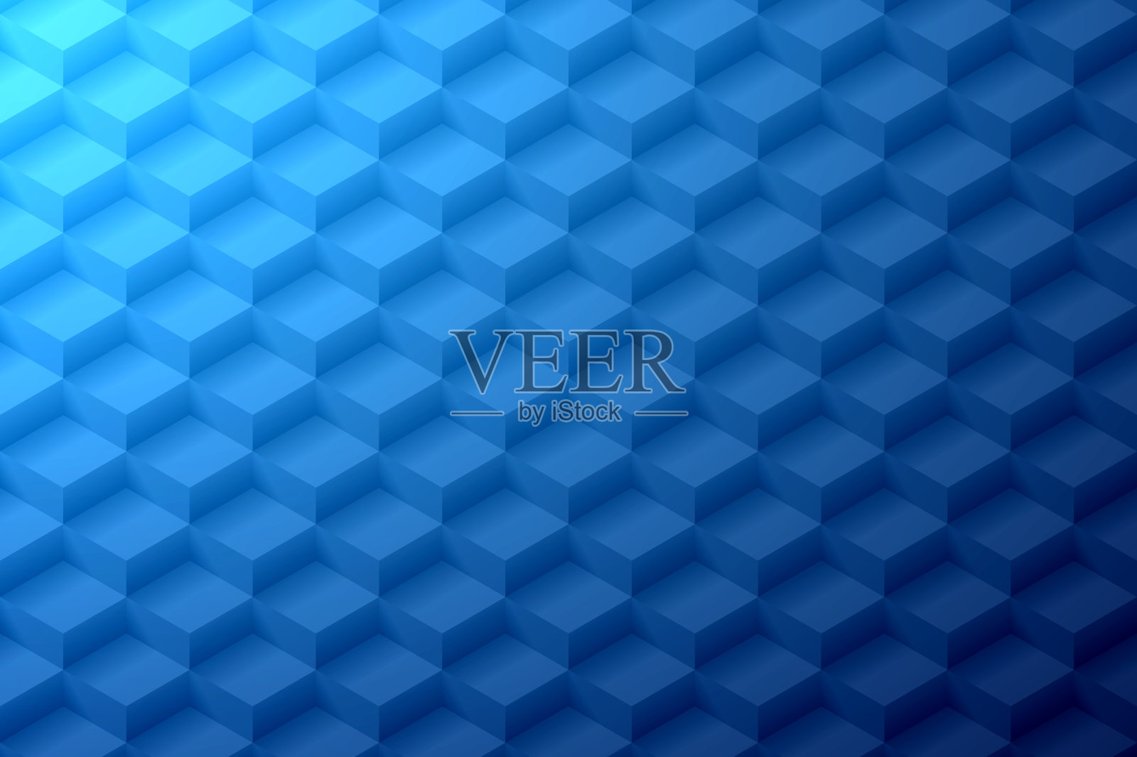 抽象蓝色背景-几何纹理插画图片素材
