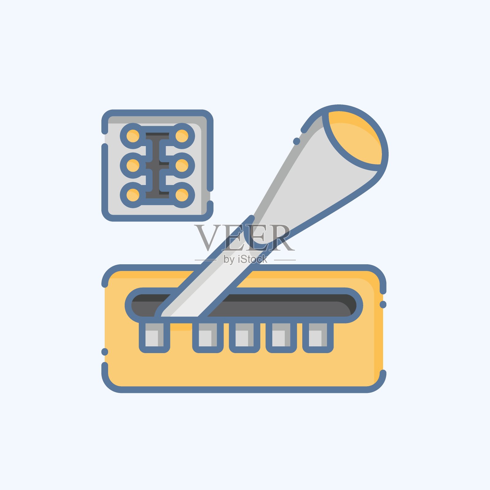 图标齿轮箱。与赛车有关的符号。涂鸦风格。简单的设计可编辑。简单的说明插画图片素材