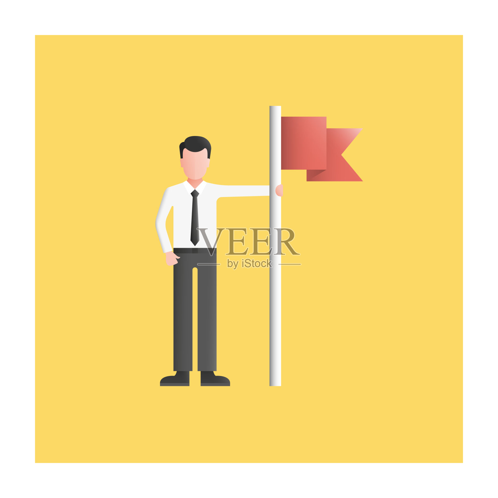 领袖图标插画图片素材