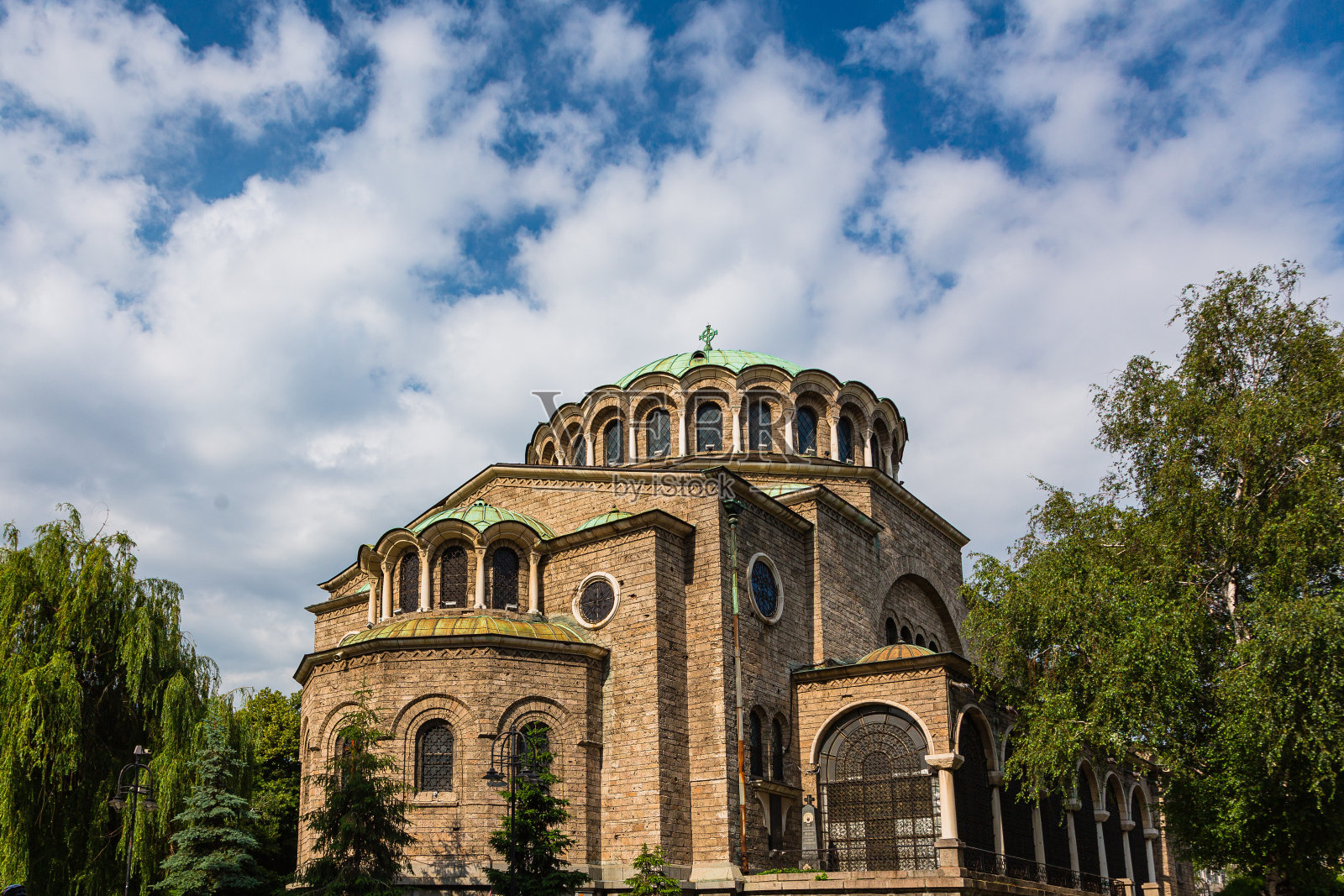 保加利亚索非亚的圣内德里亚教堂照片摄影图片
