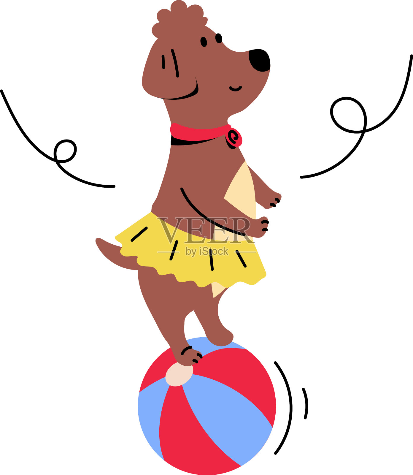 马戏团的宠物设计元素图片