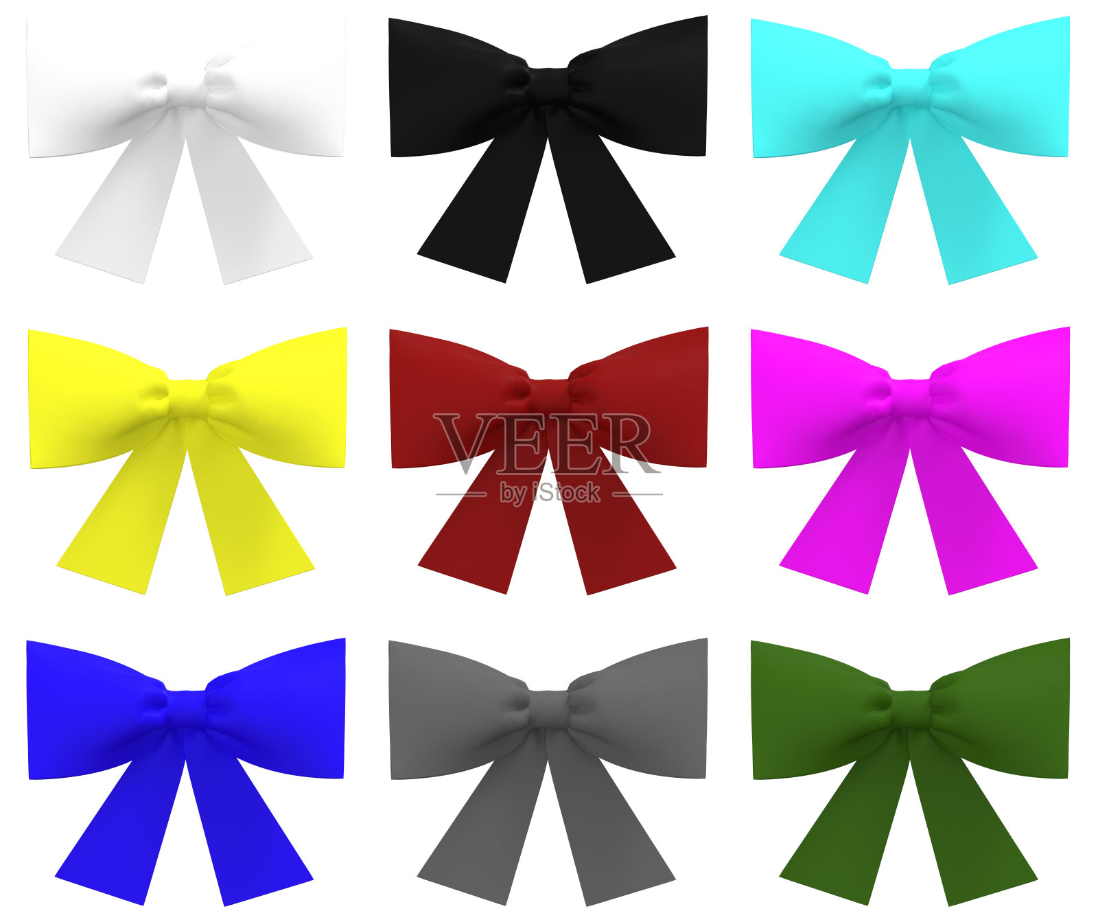 首集。缎带与蝴蝶结节日装饰缎。豪华、假日包装，设计精美，馈赠精美照片摄影图片