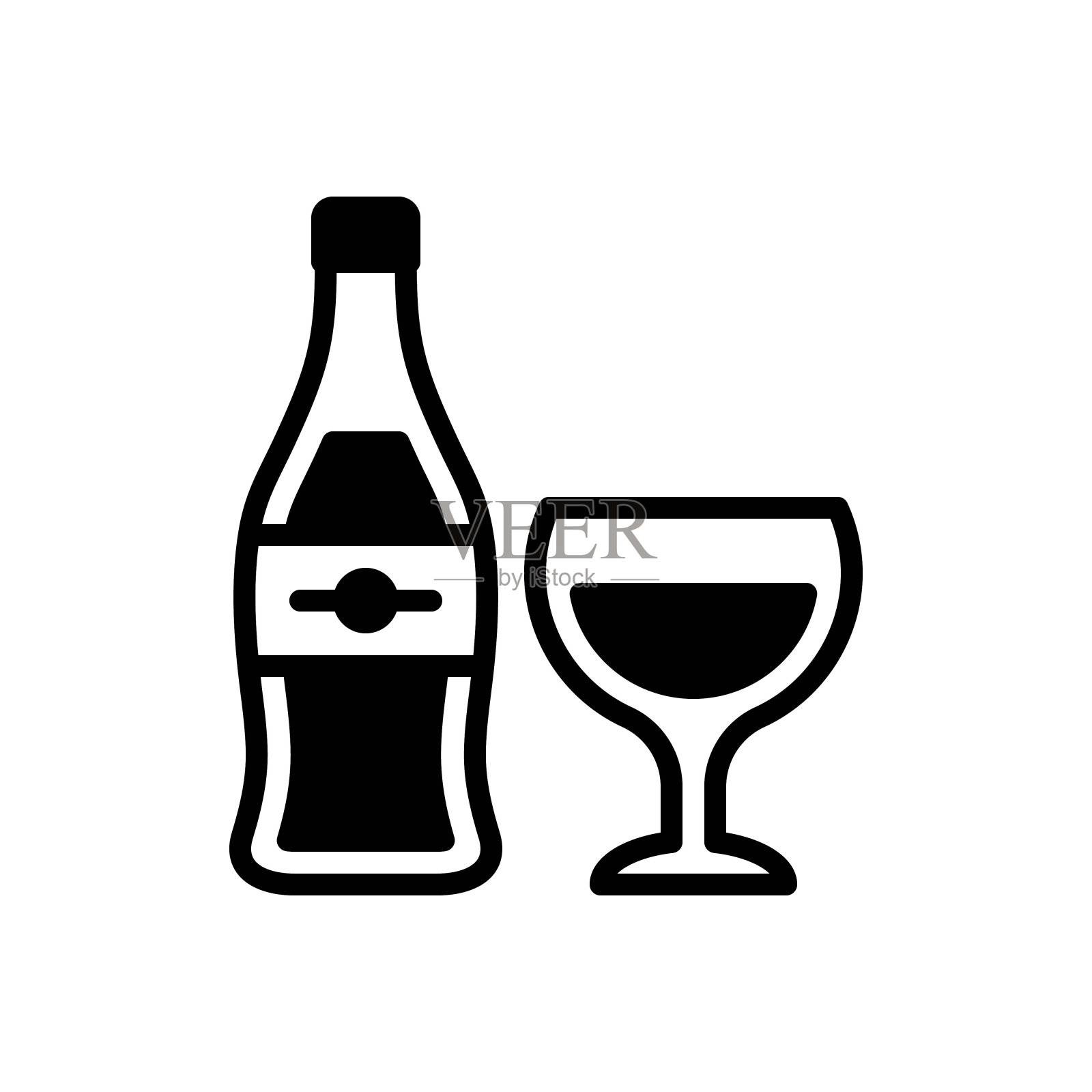 饮料喝插画图片素材