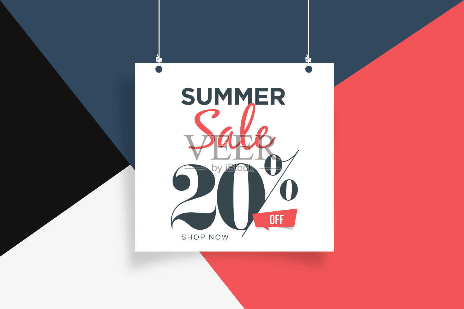 夏季拍卖的字体组成。抽象背景上的夏季字母。股票插图插画图片素材