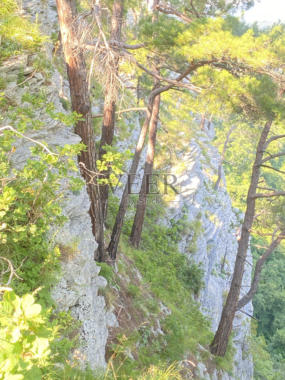 高高的白色悬崖照片摄影图片