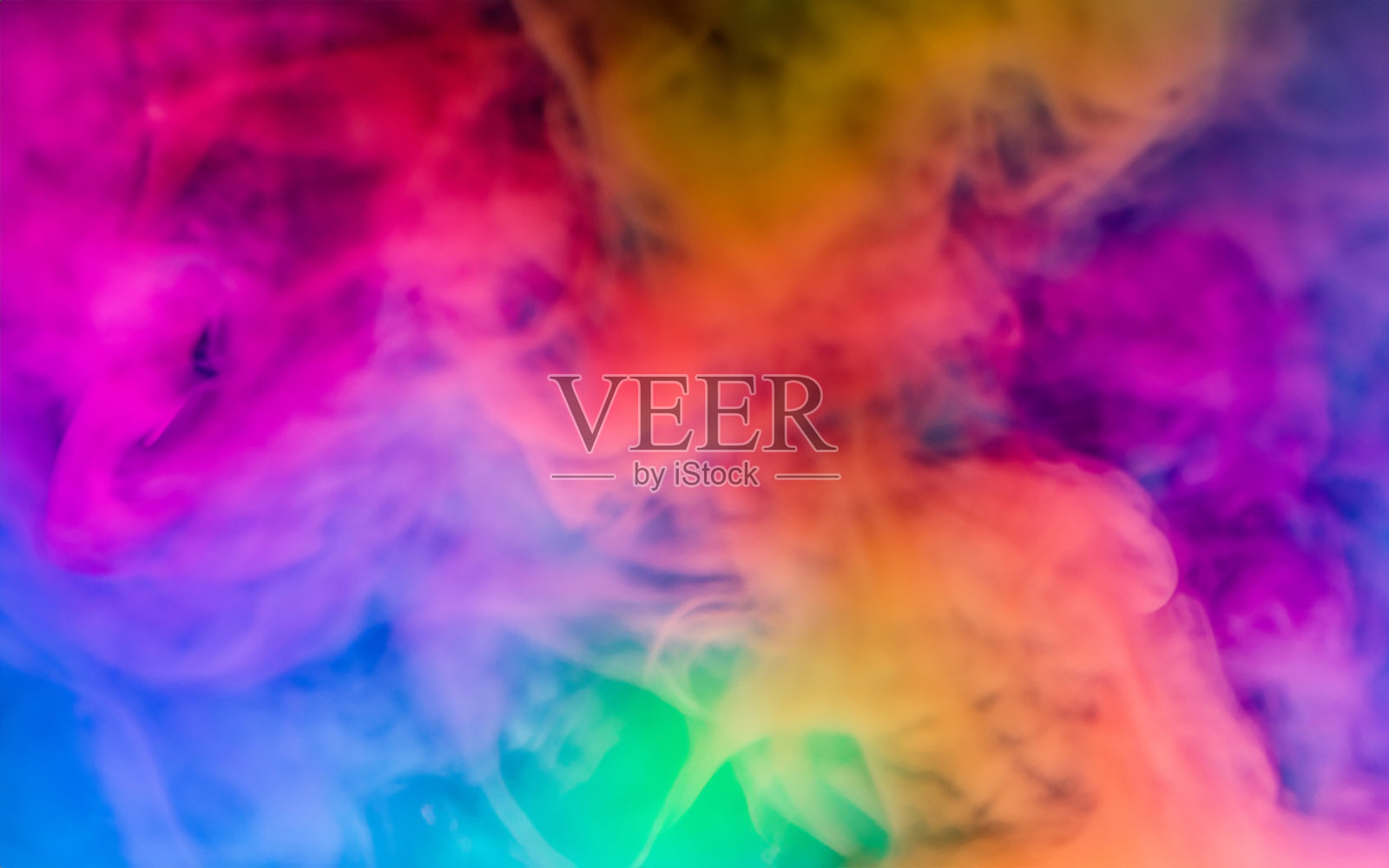 一个彩色烟雾的抽象图像照片摄影图片