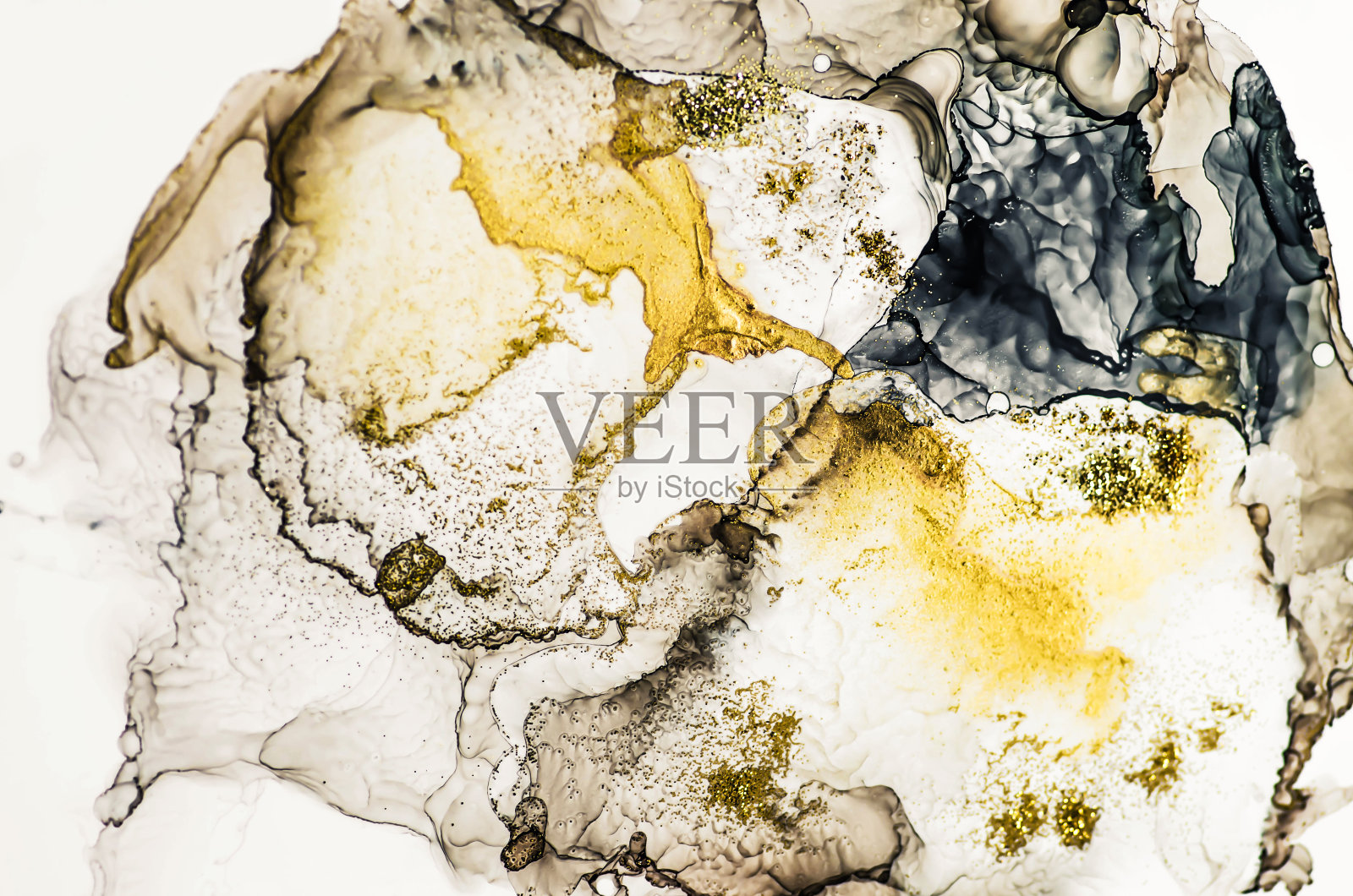 抽象的云-艺术。插画图片素材