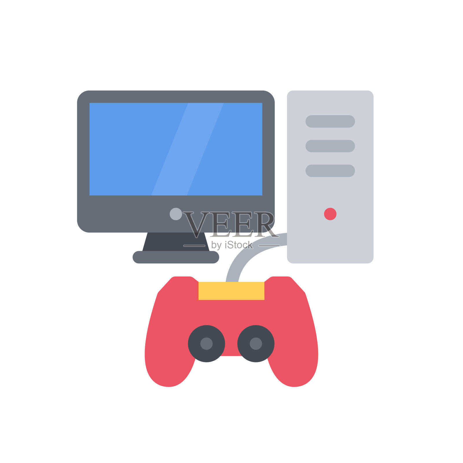 设计矢量图像图标电脑游戏插画图片素材