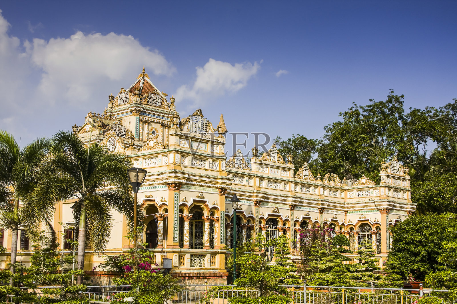 荣庄塔，美苴，湄公河三角洲，越南，亚洲照片摄影图片