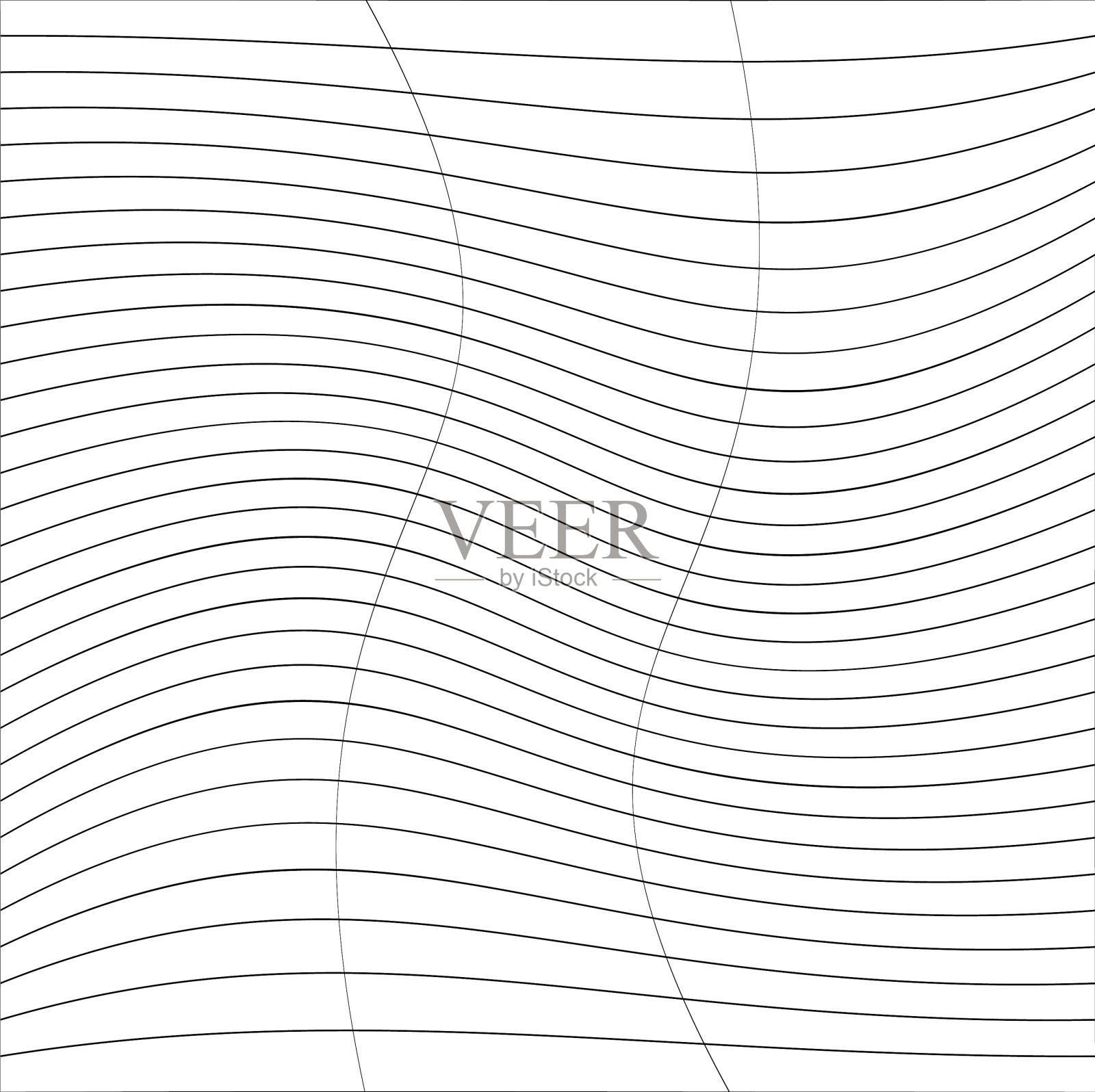 格栅格栅线框用插画图片素材
