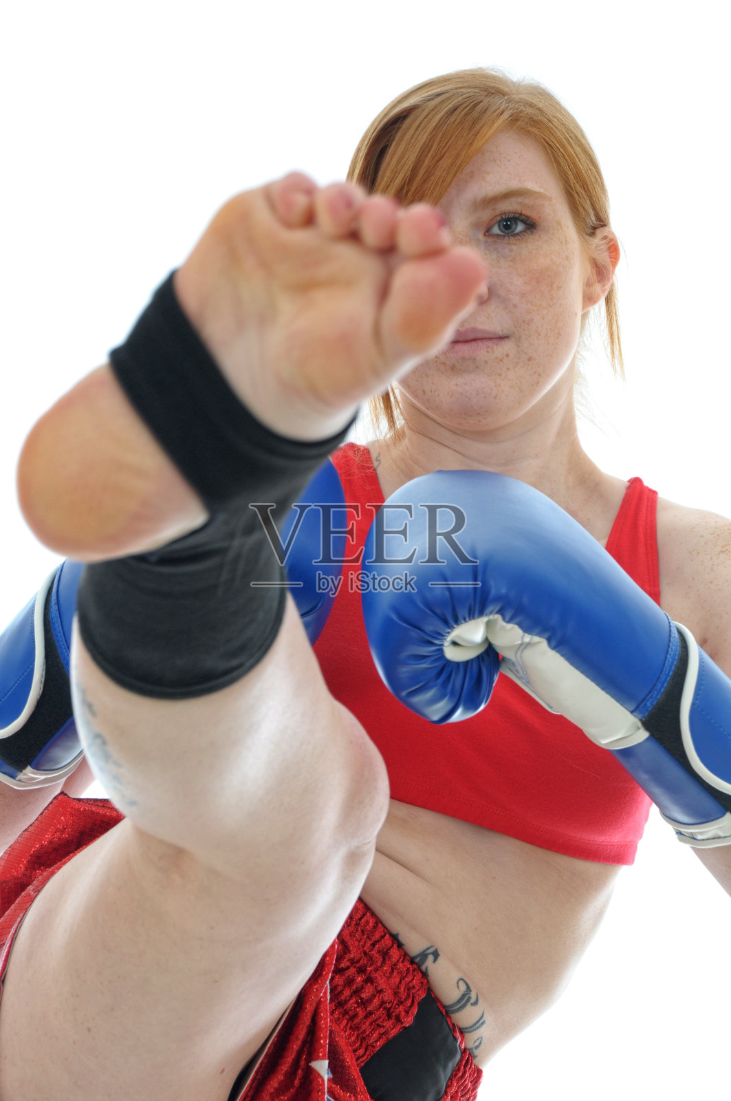 级别的泰拳自由搏击照片摄影图片