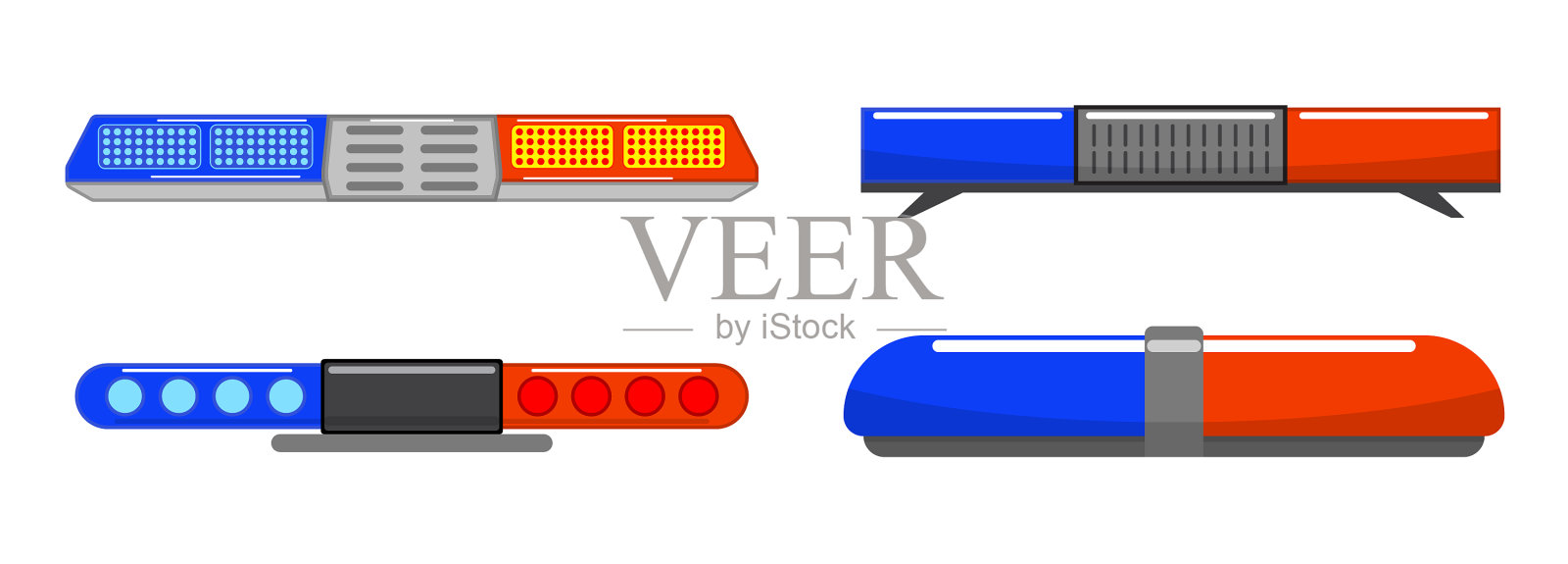 警笛信号灯插画图片素材