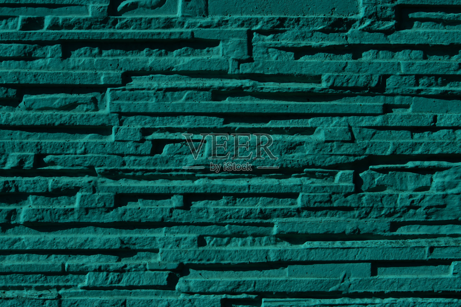 青色或汽油窄石墙背景纹理照片摄影图片