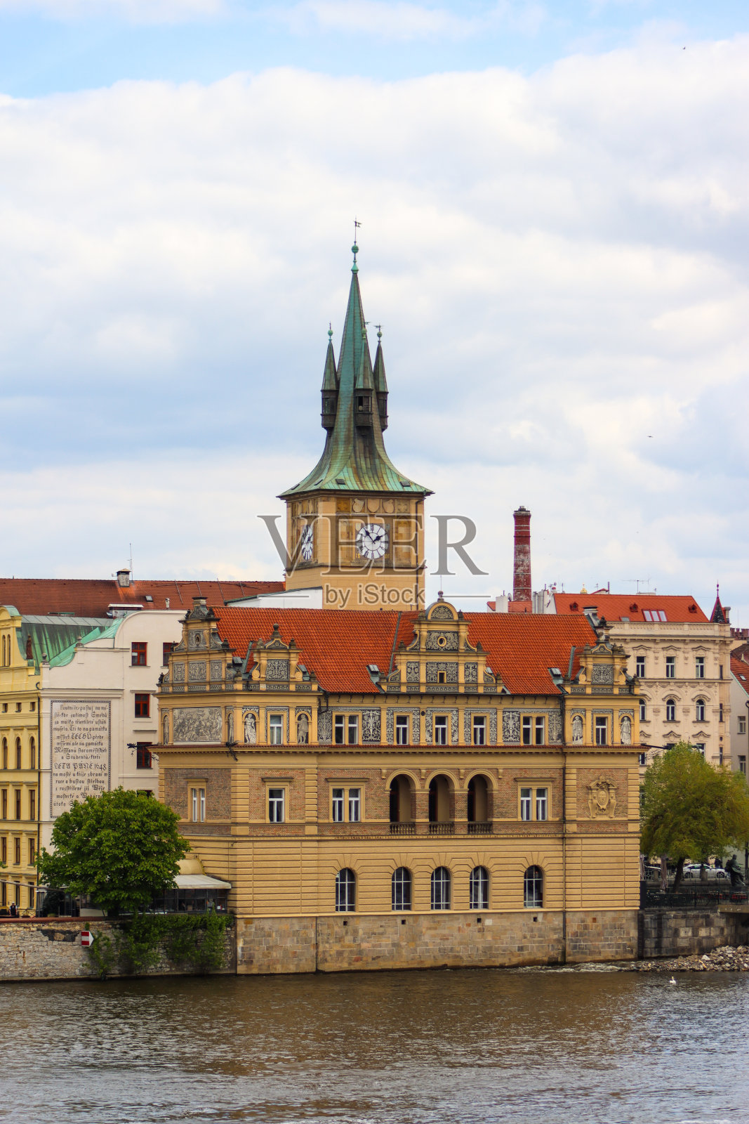布拉格老城区照片摄影图片
