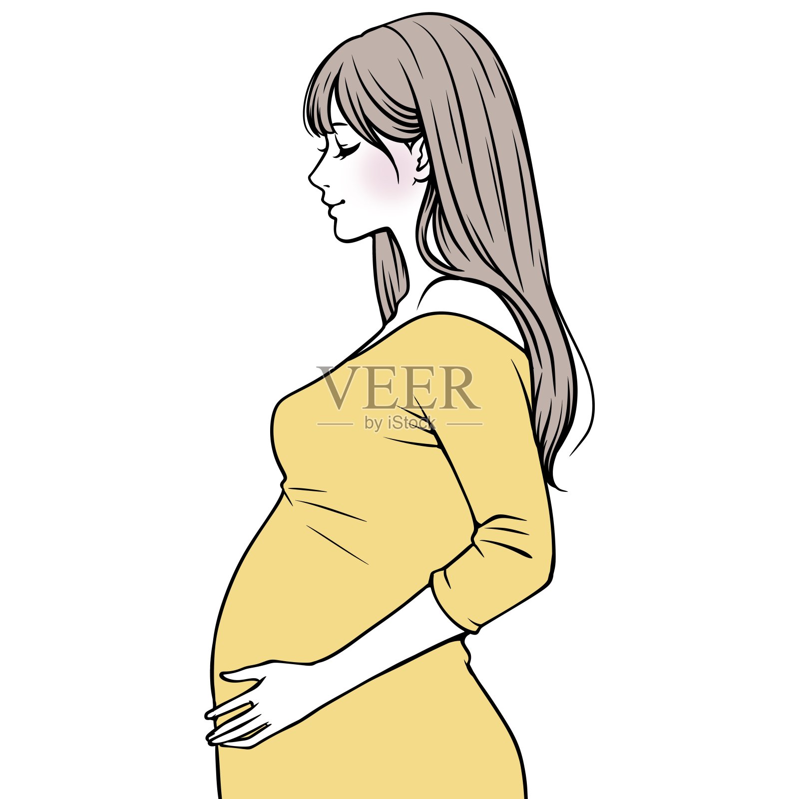 孕妇、产妇、怀孕、分娩、妇产科、怀孕、育儿、妈妈、妈妈、托儿、易分娩、初产、高龄分娩、不孕症、不孕症治疗、产前、产后、母乳、女性插画插画图片素材