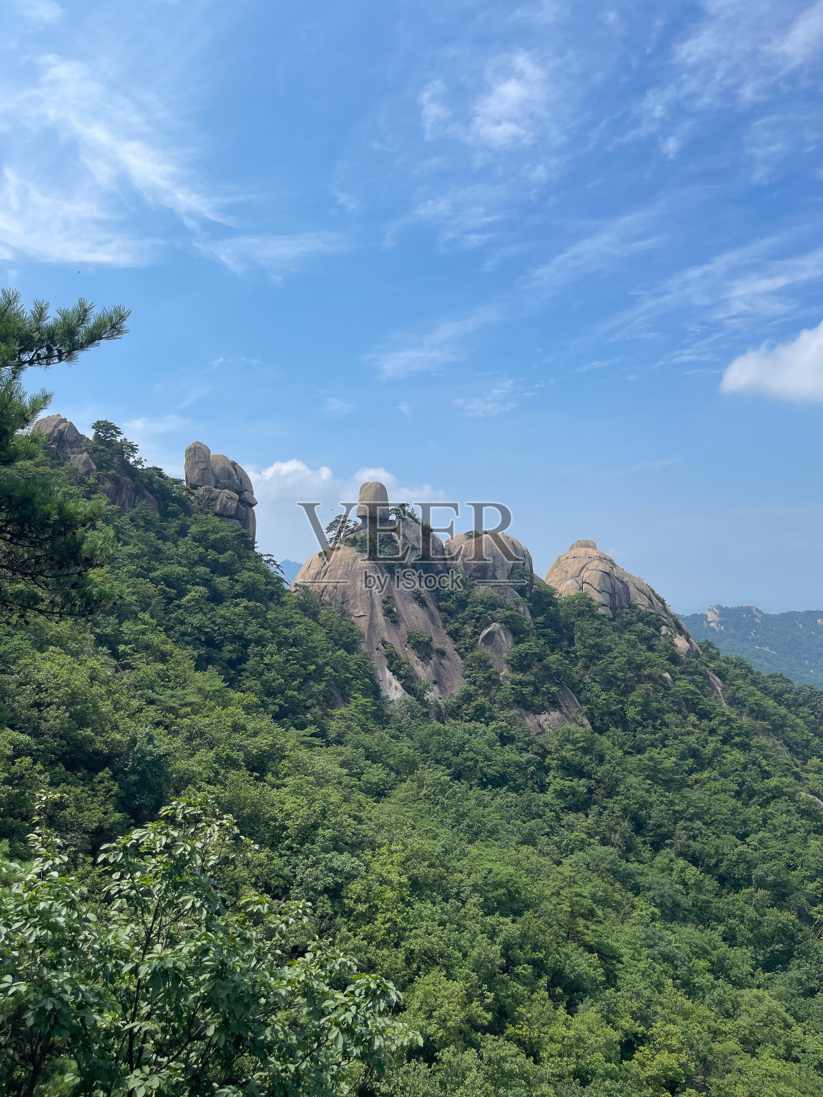 夏天徒步旅行照片摄影图片