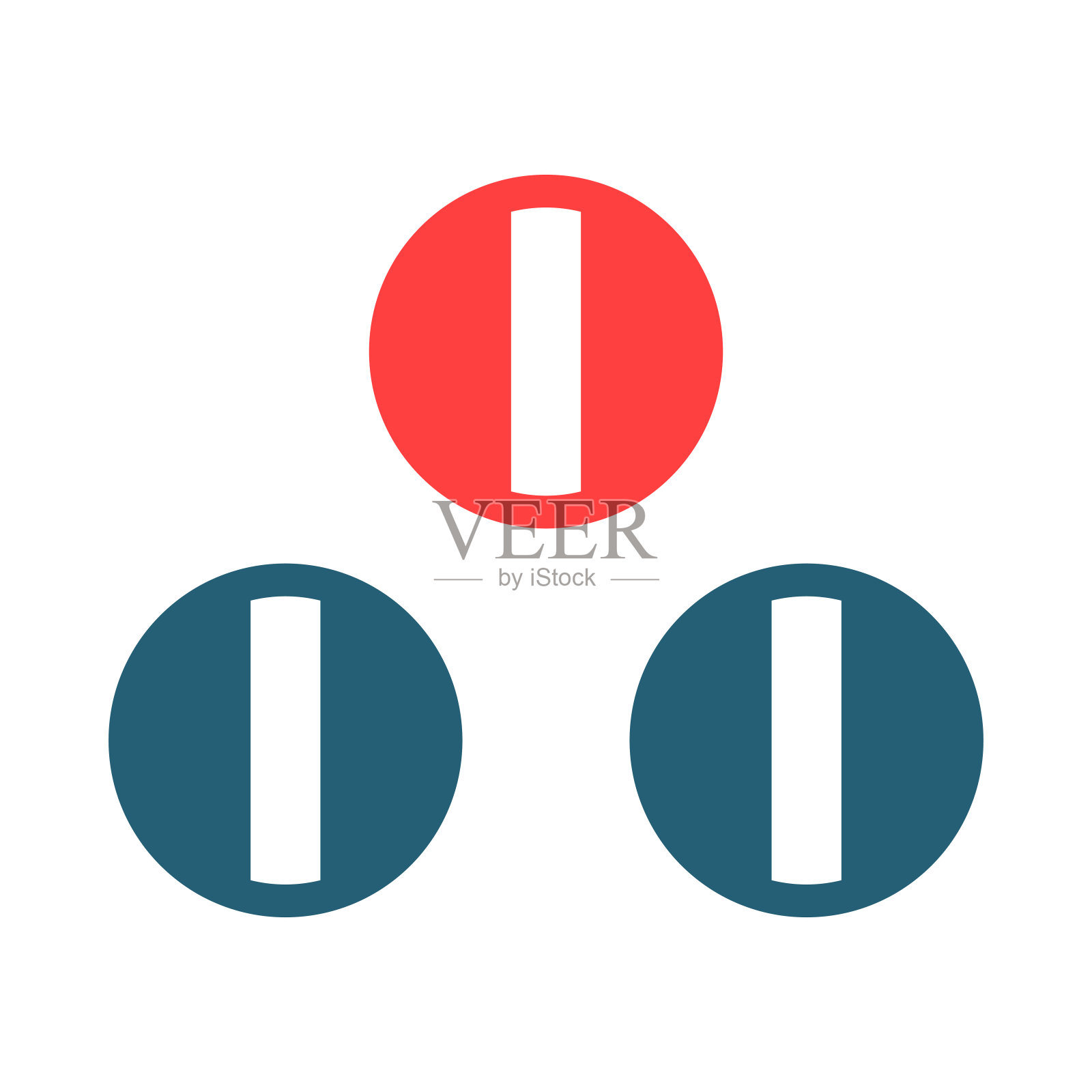 平板电脑字形两色图标为个人和商业用途。插画图片素材