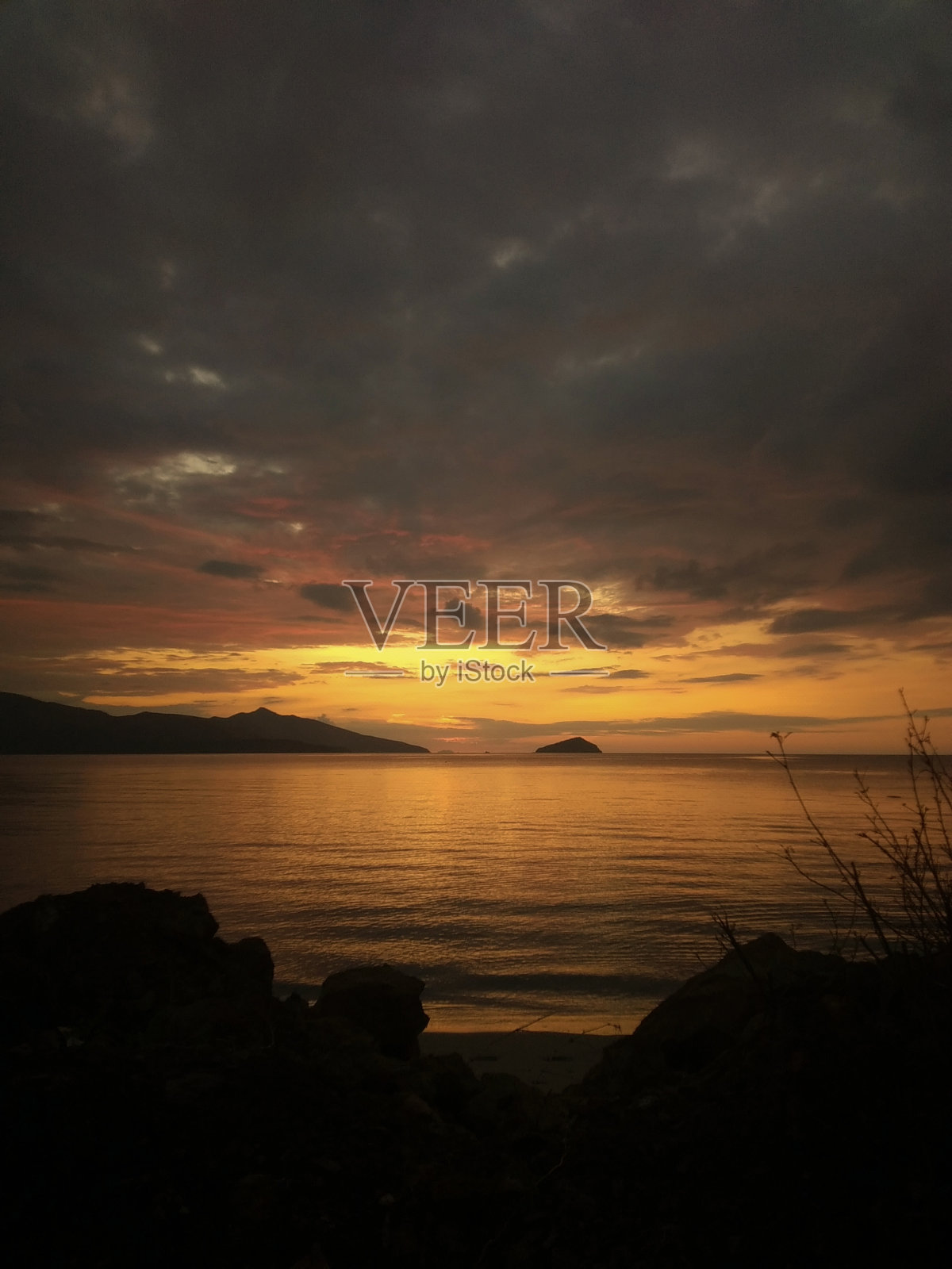 美丽的日落照片摄影图片