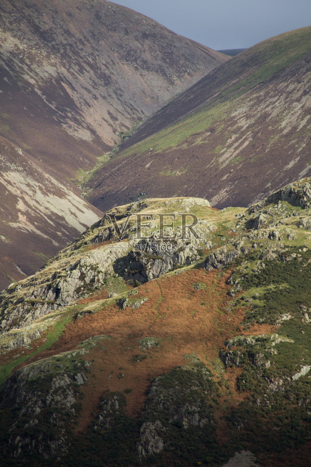 坎布里亚山脉，英国湖区照片摄影图片
