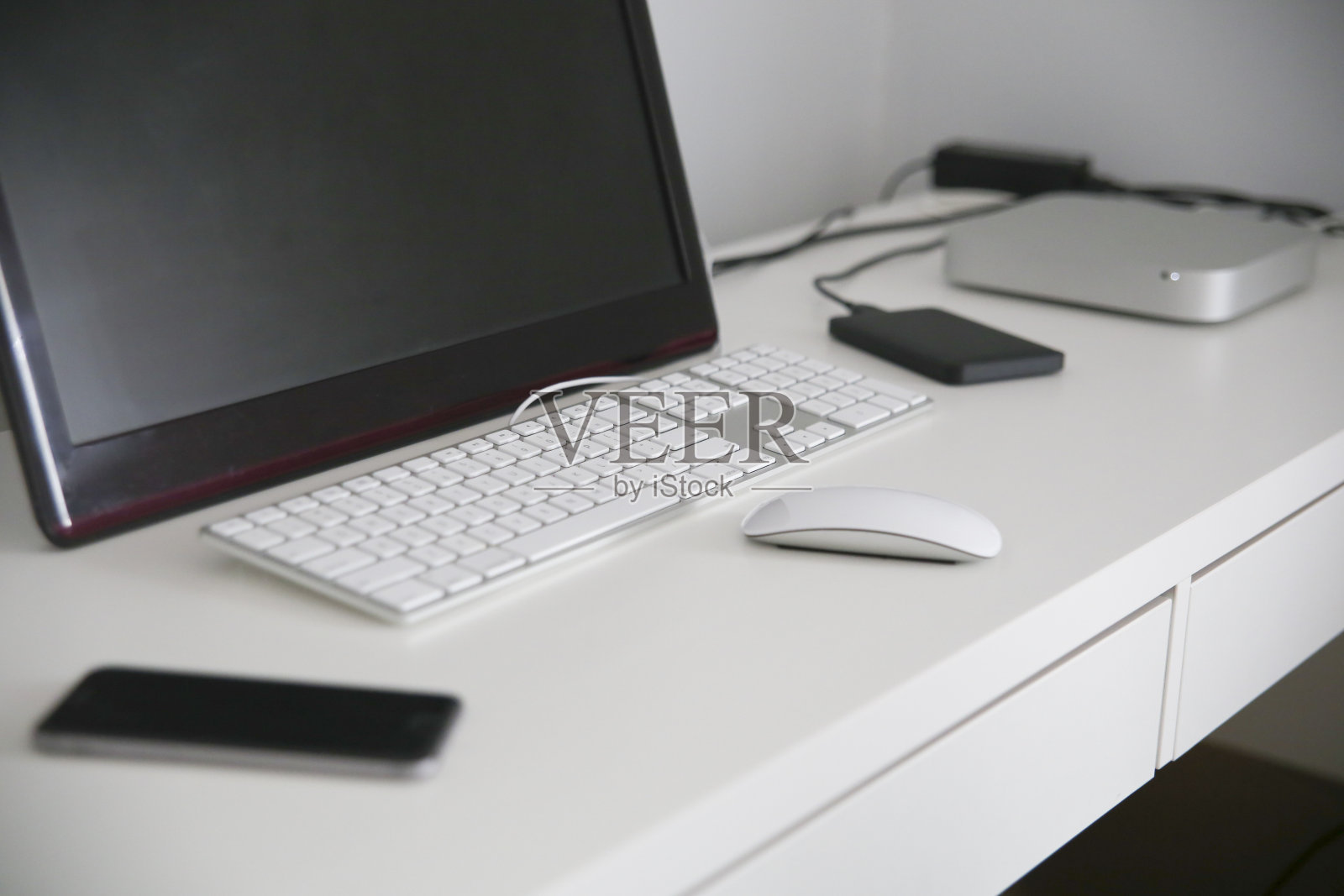 现代家庭办公套装照片摄影图片