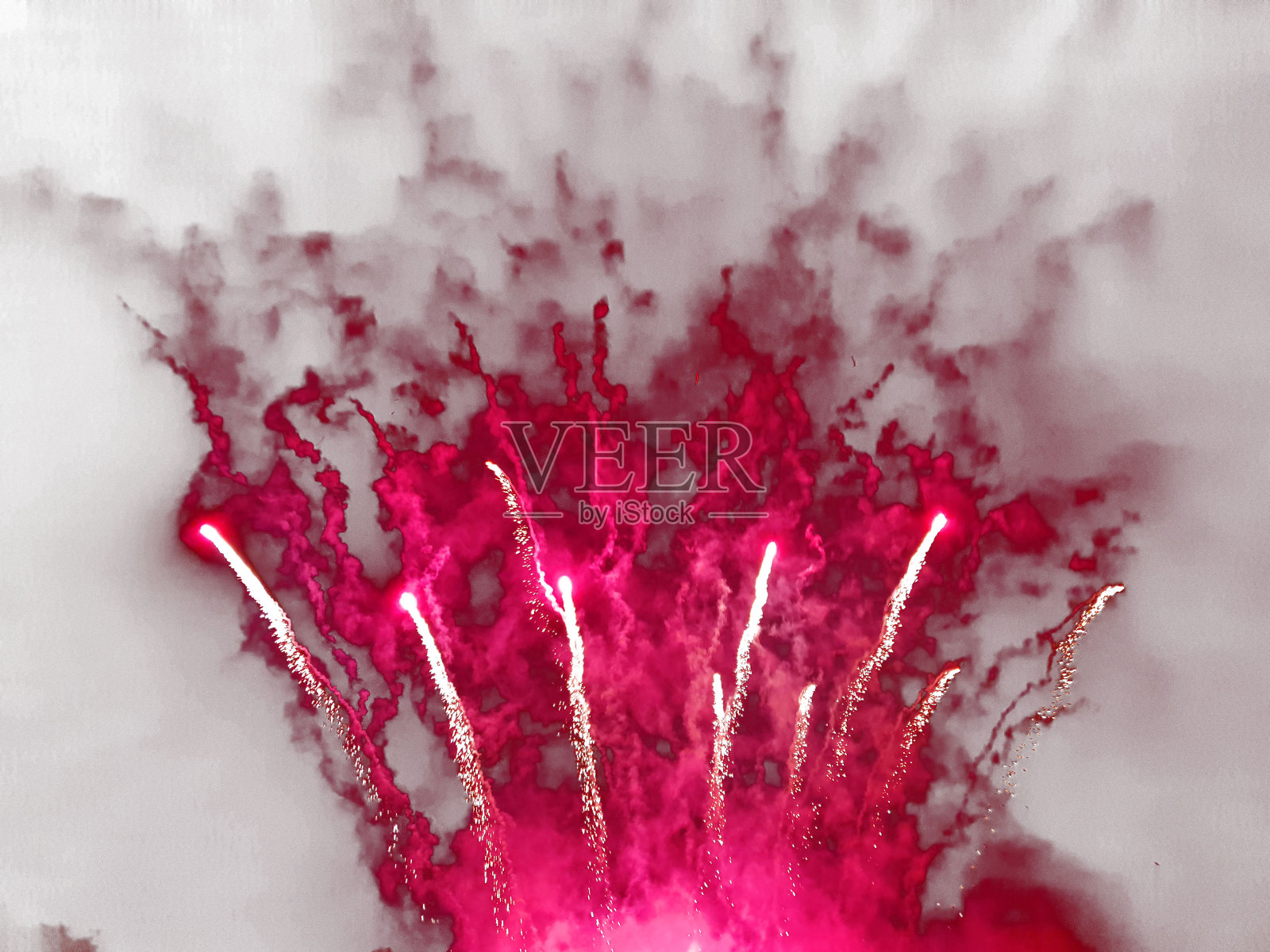 夜空中特别的烟火照片摄影图片