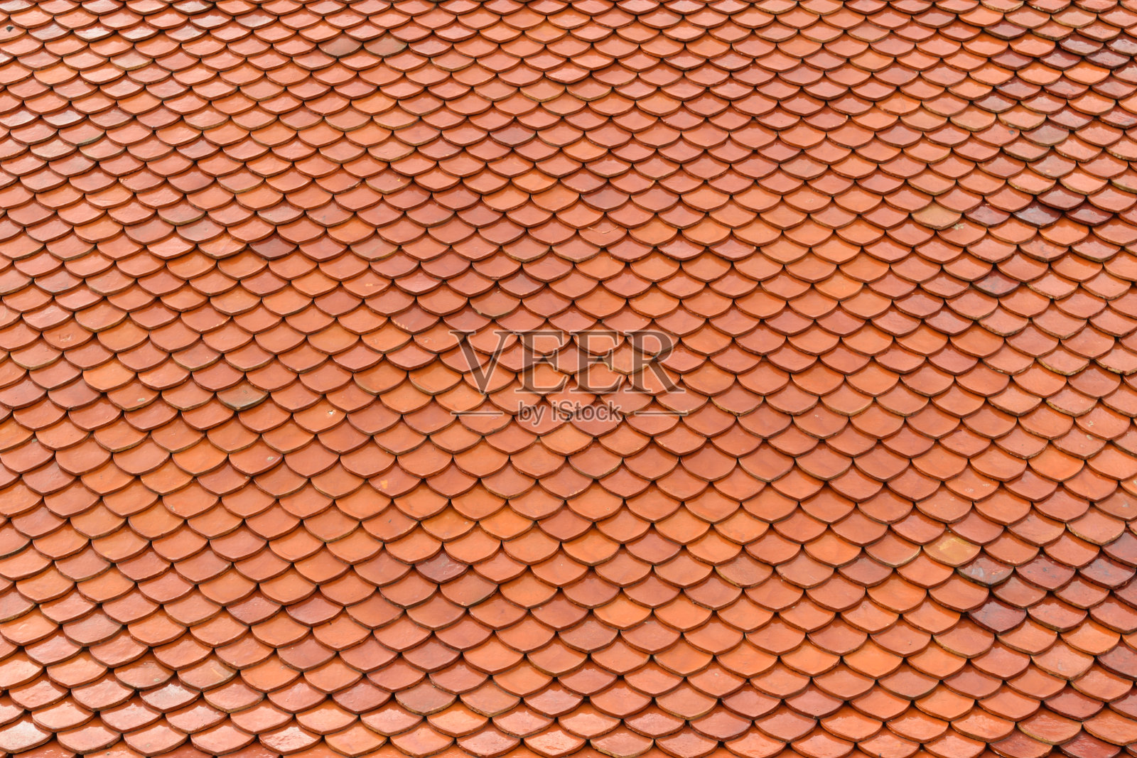 老泰式寺庙瓦片屋顶纹理背景表面自然色彩照片摄影图片