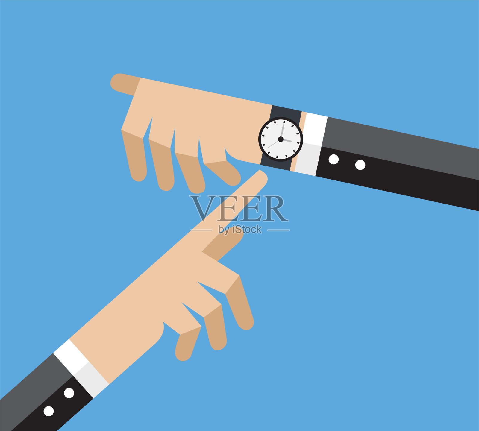 时间点插画图片素材