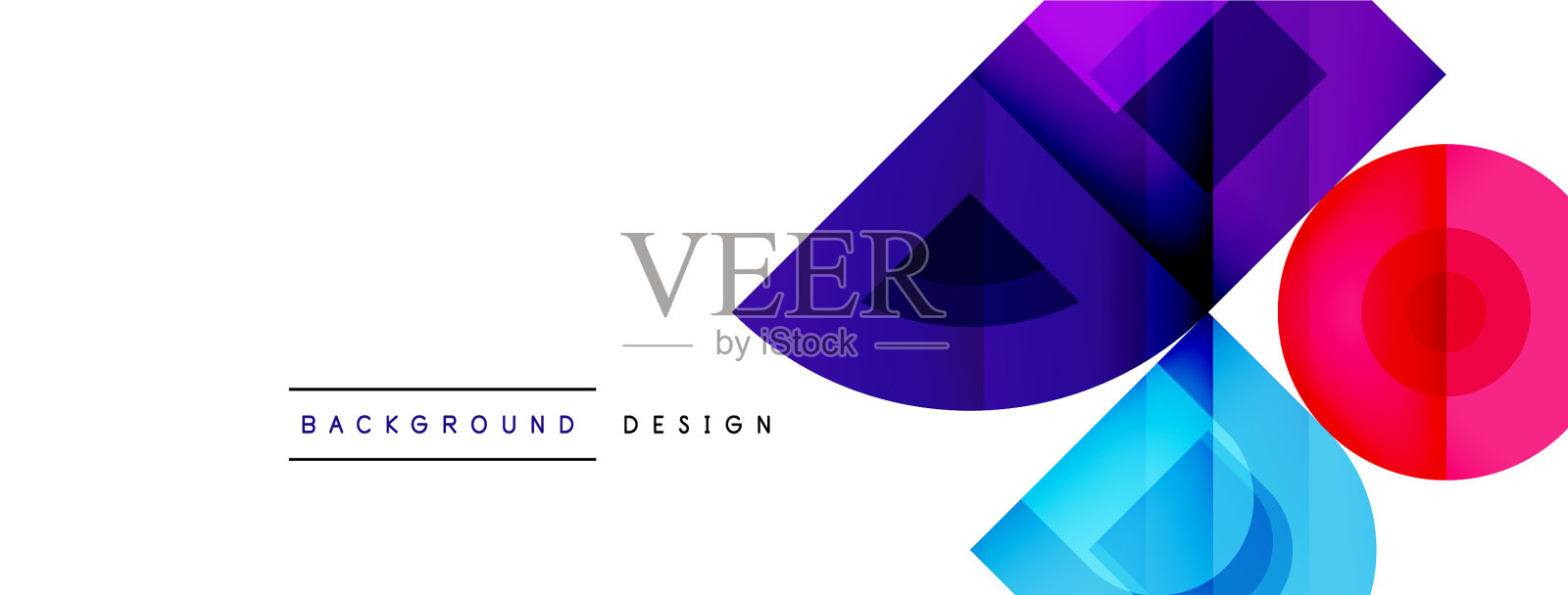 神秘的圆-迷人的几何插画图片素材