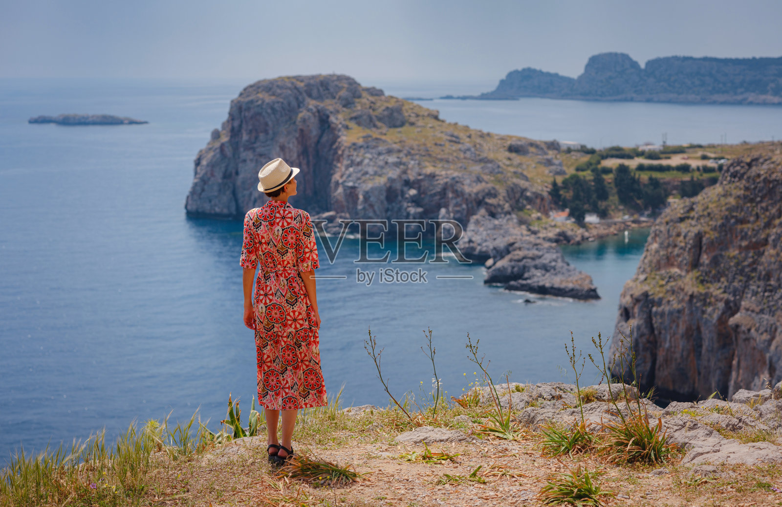 旅游旺季以外去希腊、地中海岛屿旅游照片摄影图片