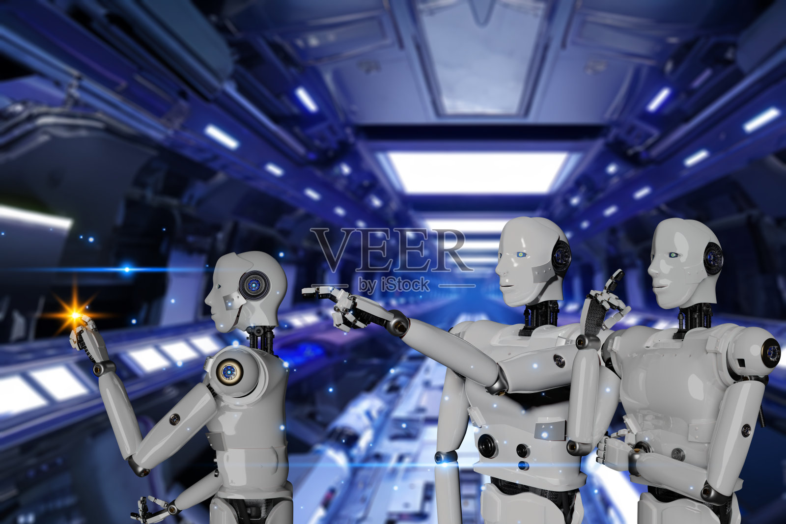 人工智能机器人推笔记本电脑工业技术手臂机器人人工智能盒子产品制造业技术出口进口未来产品食品化妆品服装仓库未来产品平台照片摄影图片