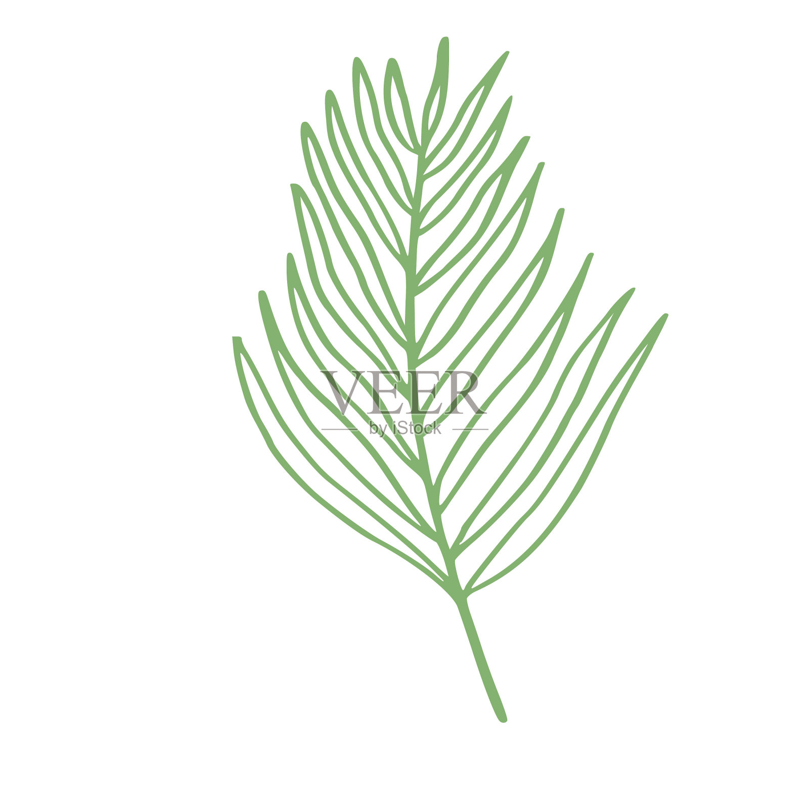 叶插图插画图片素材