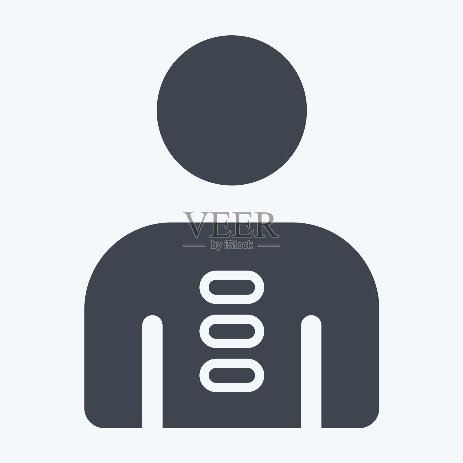 图标姿势与骨科符号字形有关图标素材