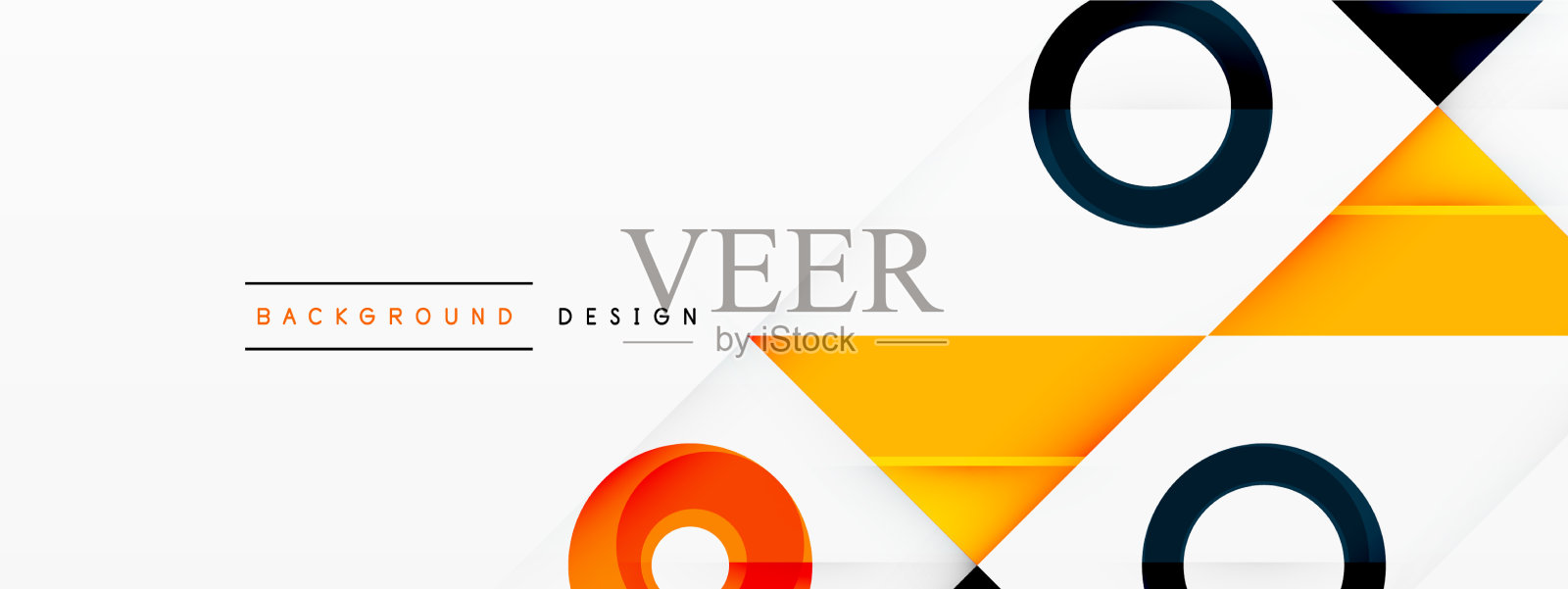 圆最小的抽象背景设计插画图片素材