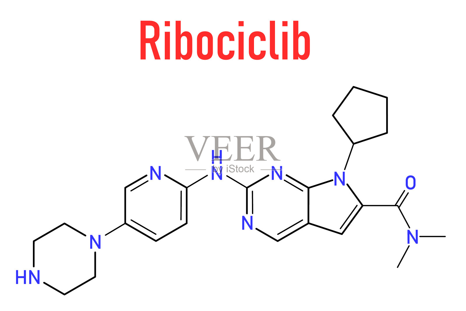 分子骨架分子式插画图片素材
