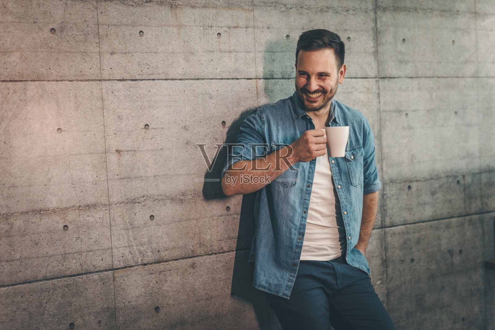 喝咖啡的时间照片摄影图片
