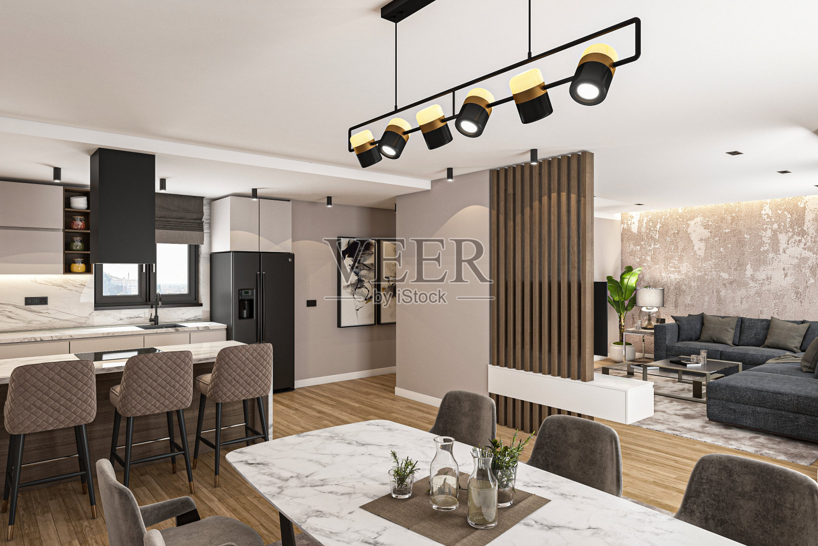 现代优雅餐厅照片摄影图片