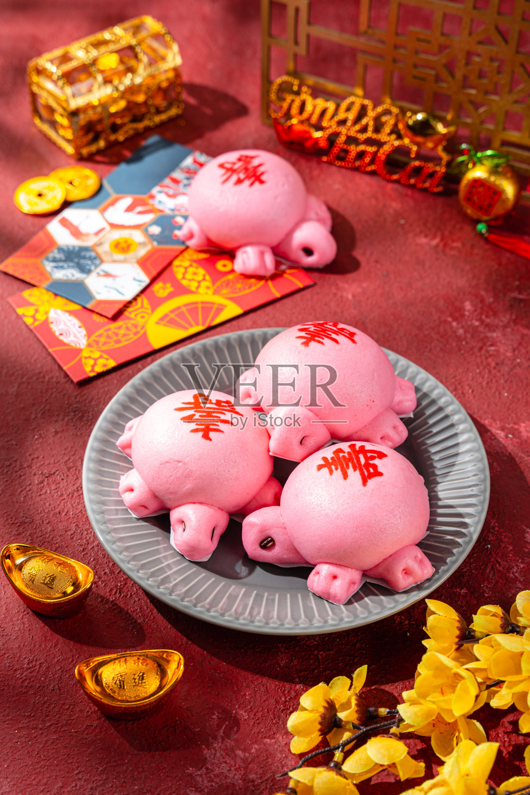 中国包子照片摄影图片