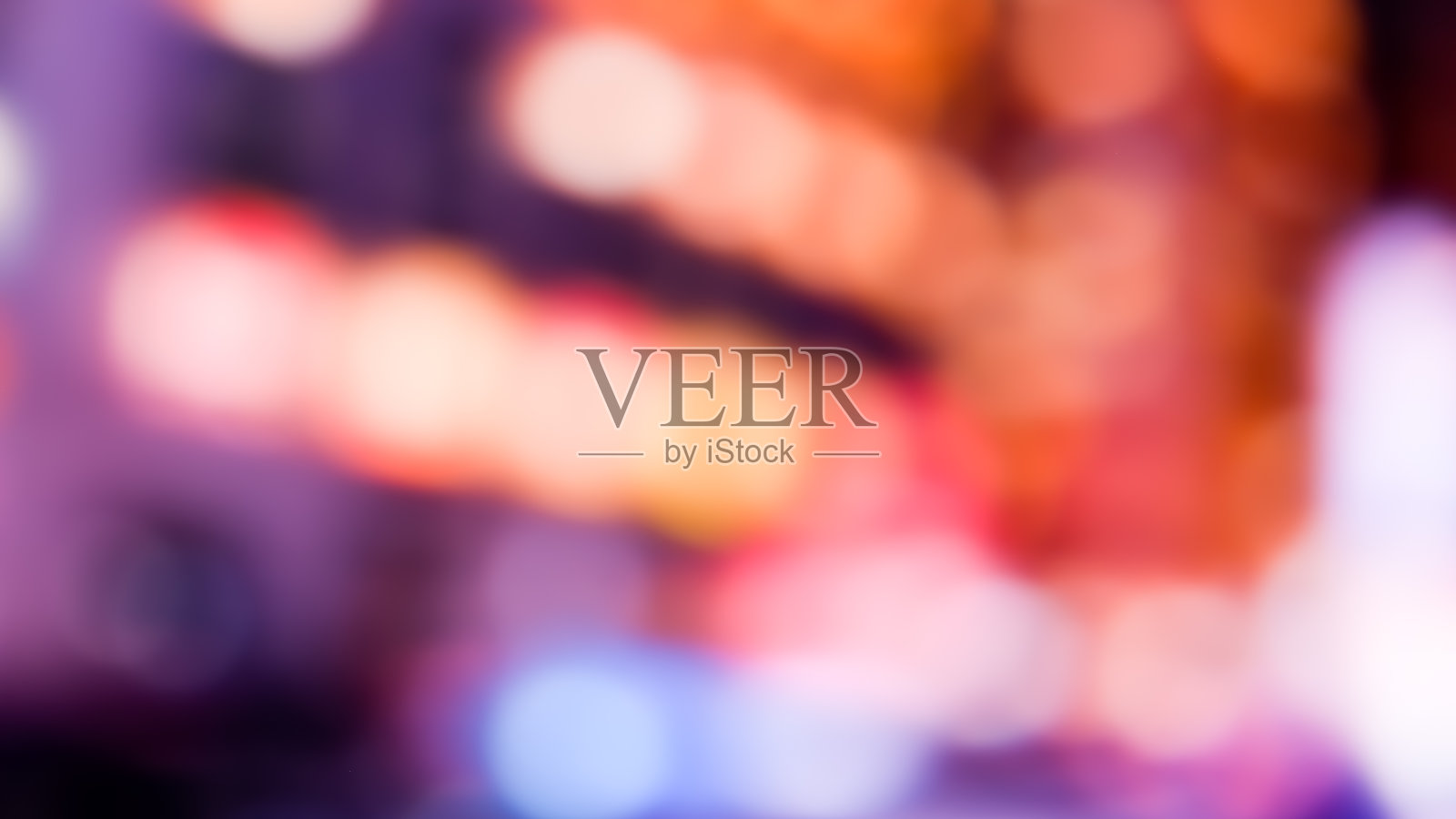 散景模糊的背景与灯光和阴影。艺术风格模糊的城市抽象纹理背景为您的设计照片摄影图片