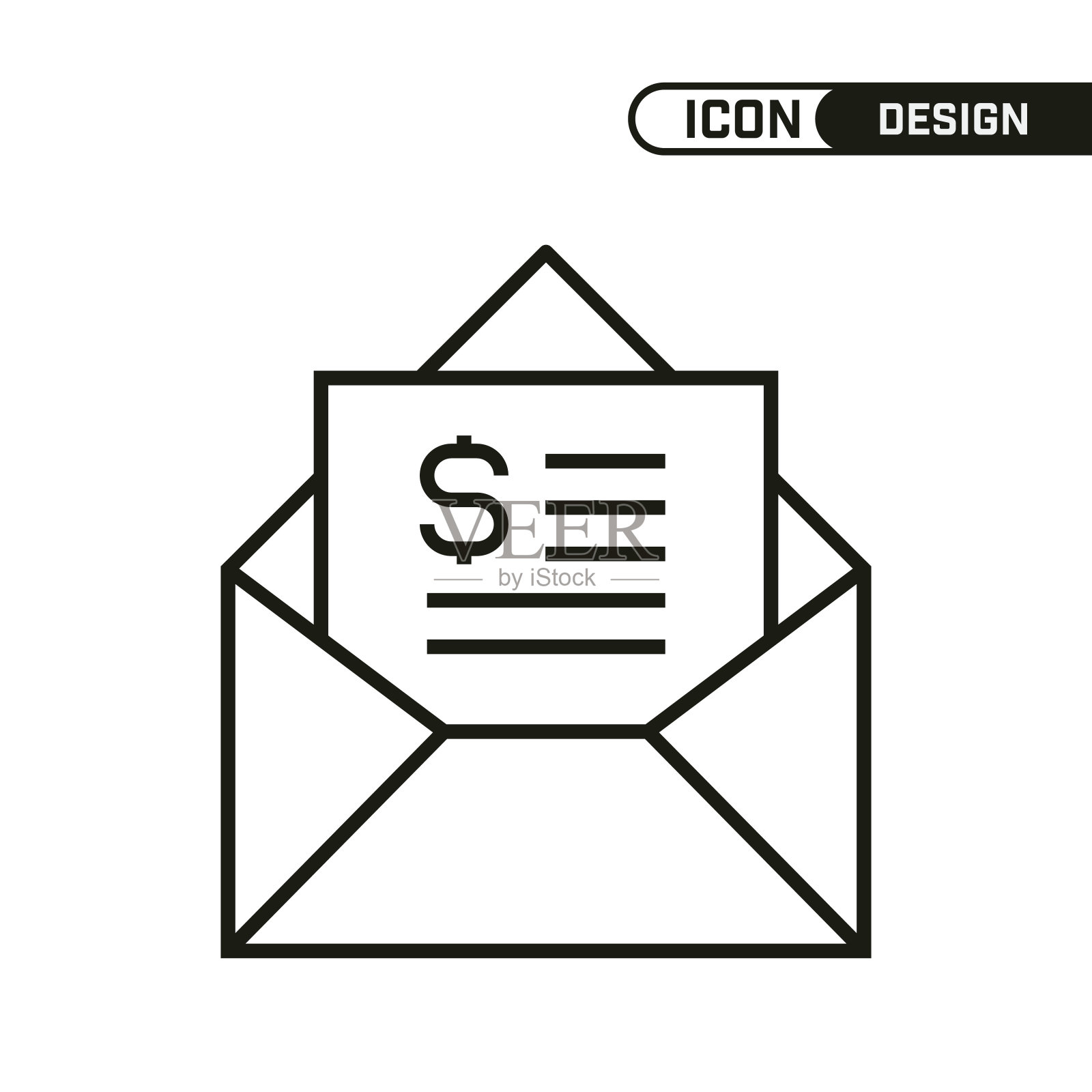 会计矢量绘制图标在48px网格与1px笔画宽度。信息图形、移动和网络等。插画图片素材