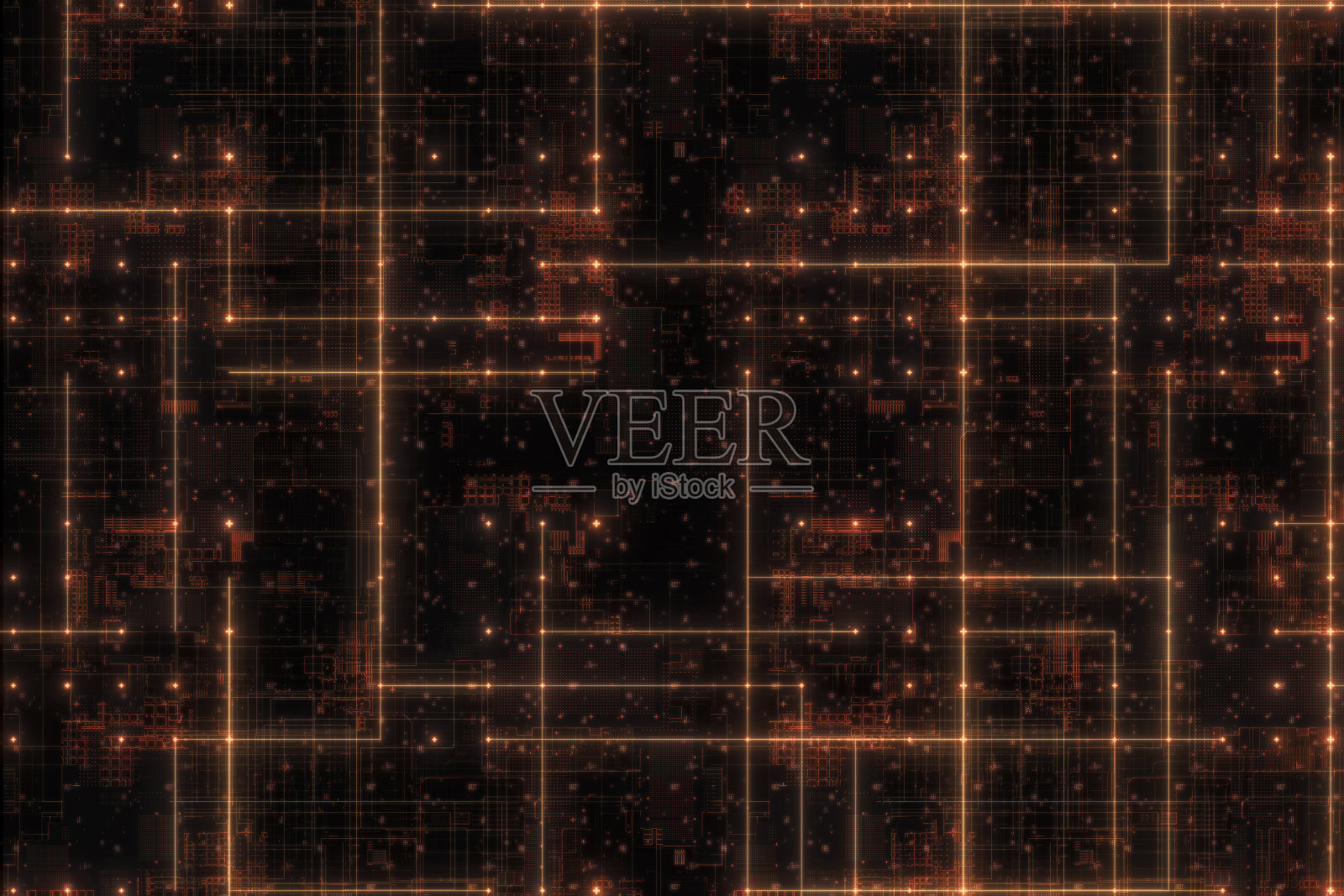 电子电路板背景插画图片素材