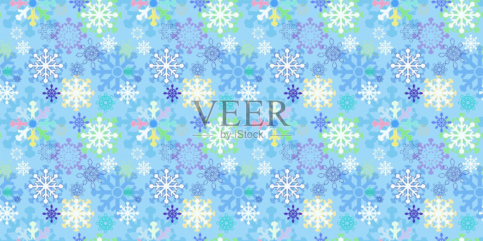 雪景背景插图插画图片素材