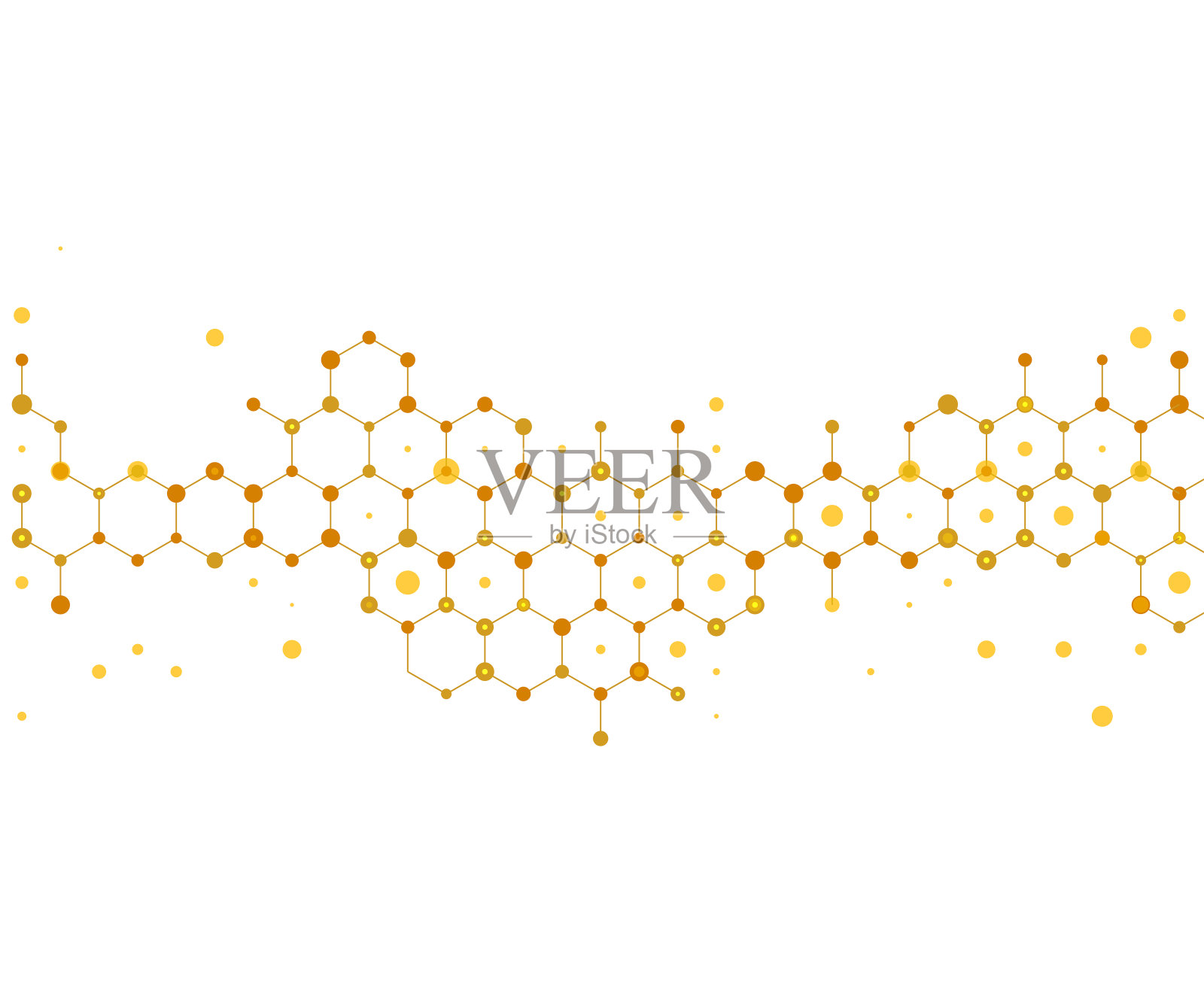 六角债券插画图片素材