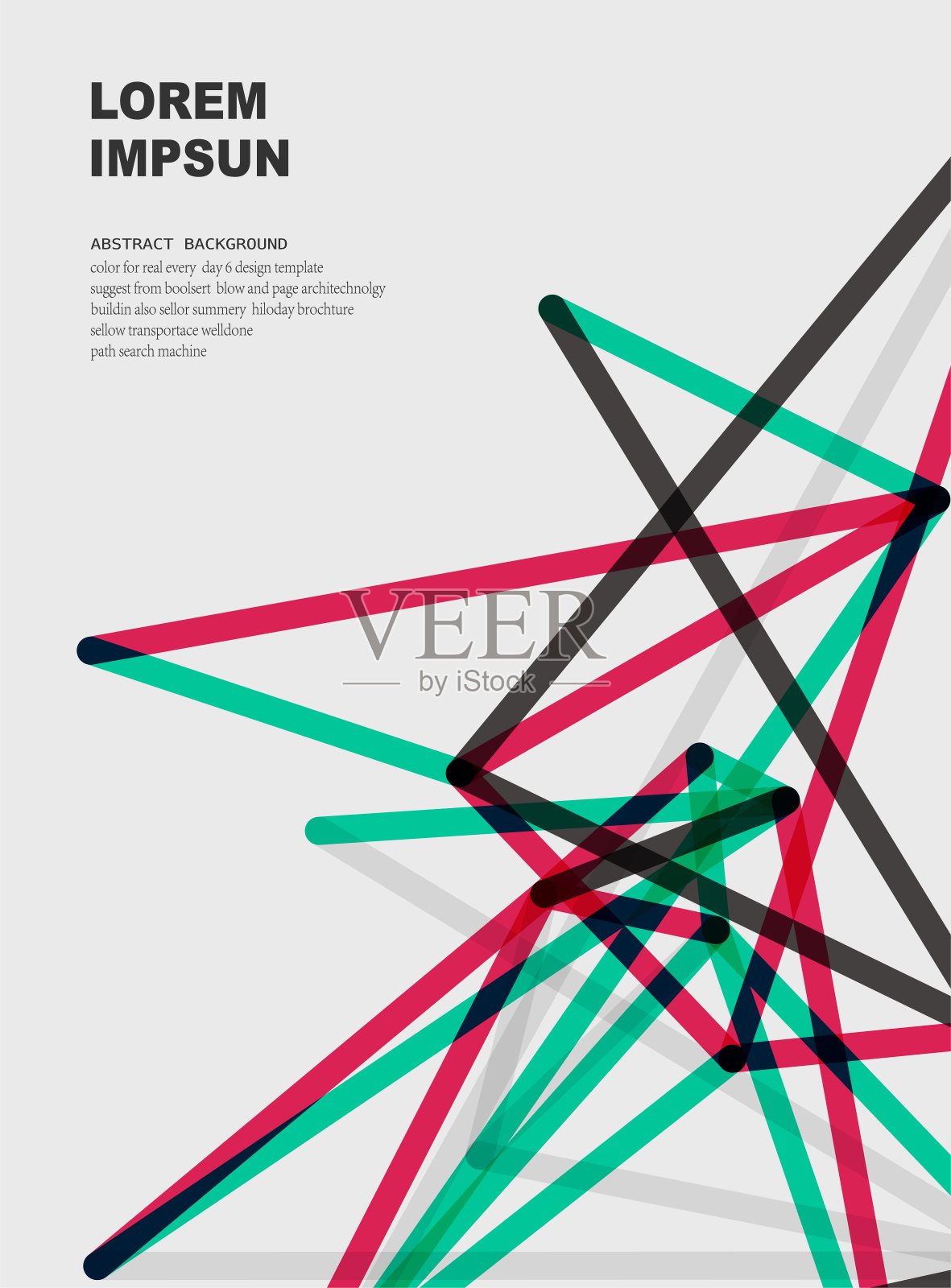 抽象的彩色条纹线条图案背景设计插画图片素材