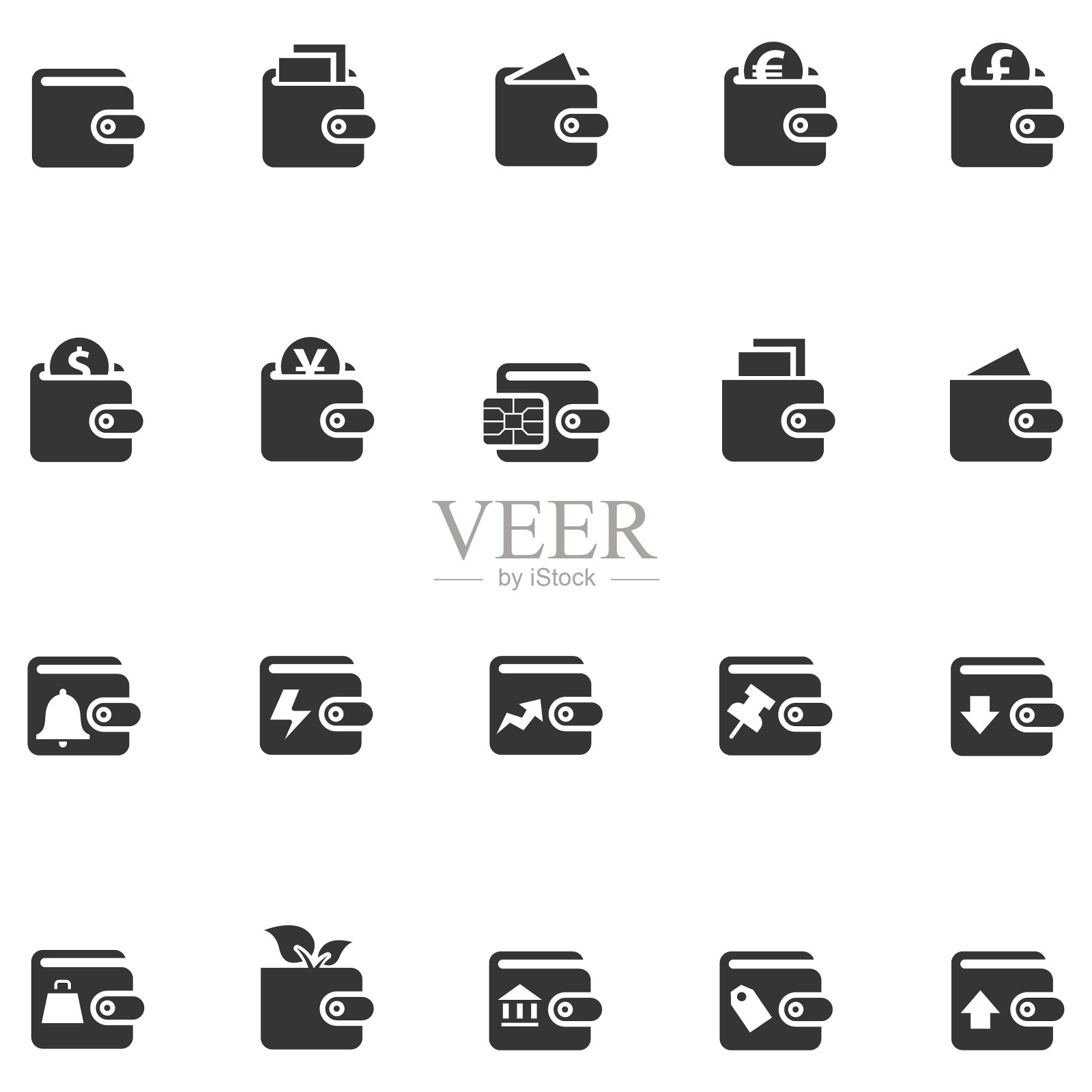 钱包图标设置图标素材