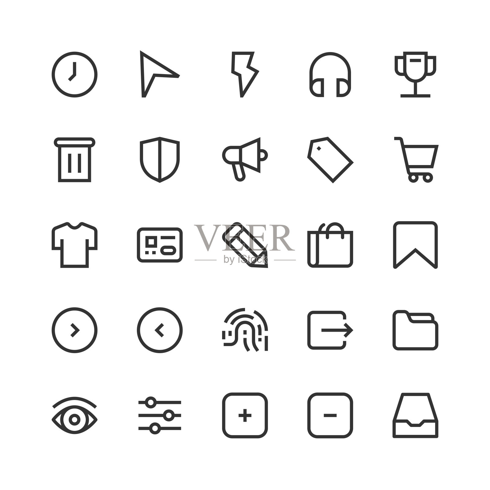 用户界面图标插画图片素材