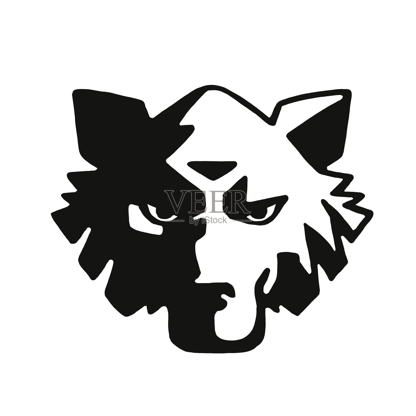 狼设计元素图片