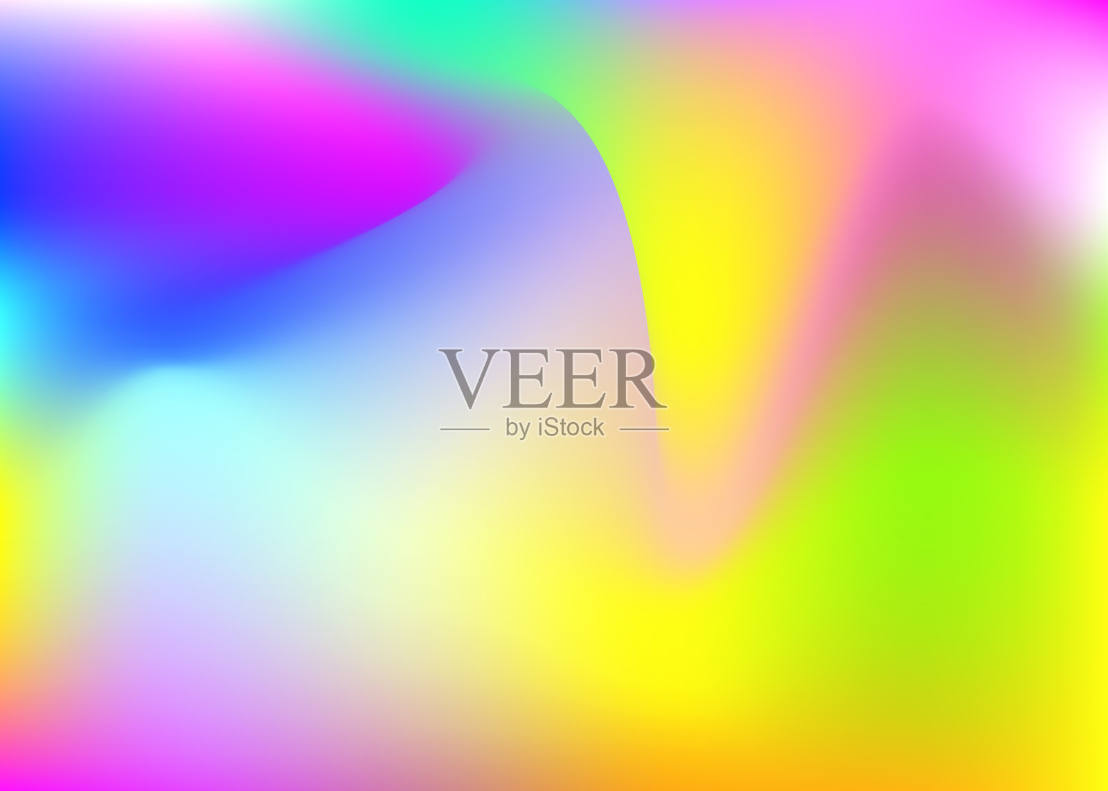 彩虹色的梯度。时尚的传单。潮人的光。全息图纹理。全息背景。蓝色闪亮的纹理。霓虹灯的模式。软汽油插图。紫罗兰色的彩虹色的渐变插画图片素材