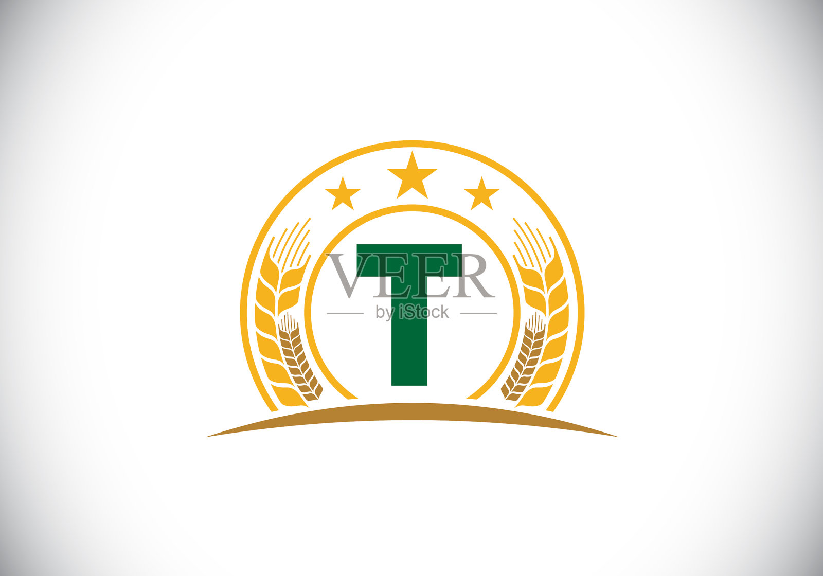 字母首字母符号设计。插画图片素材